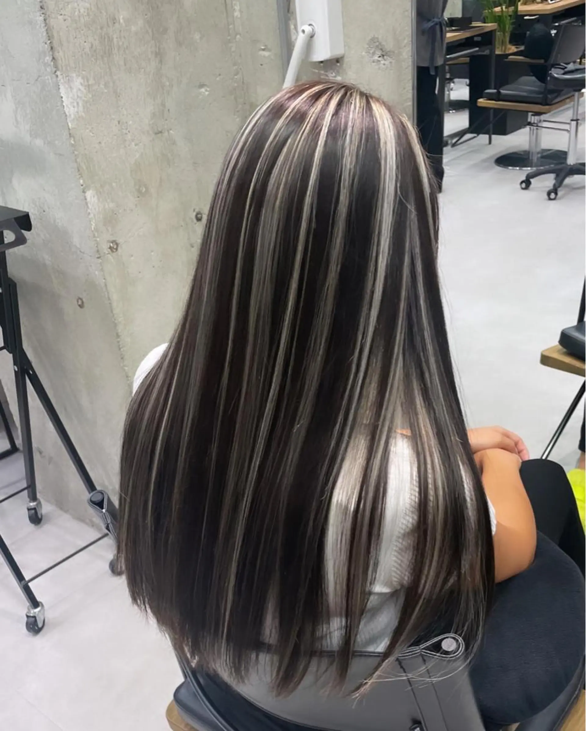 ロング カラー ハイライトカラー ハイライト ヘアカラー 🌈透明感カラー ✨松田龍也🌈のヘアスタイル