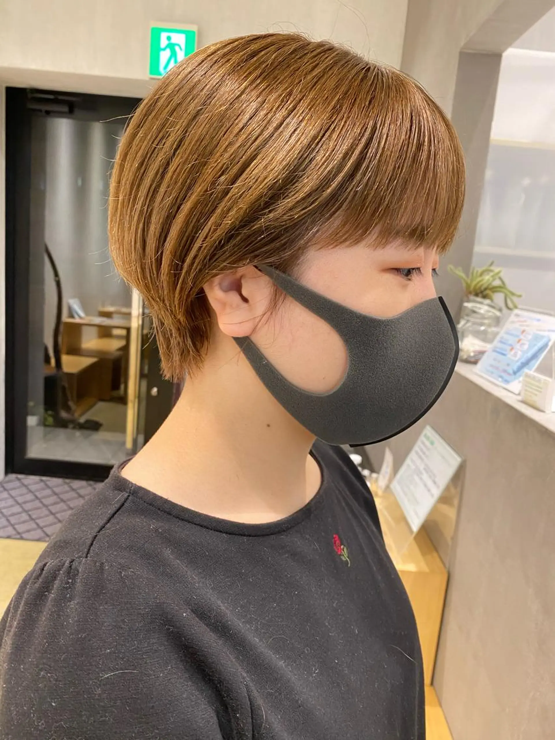 ショート 近藤 千裕のヘアスタイル