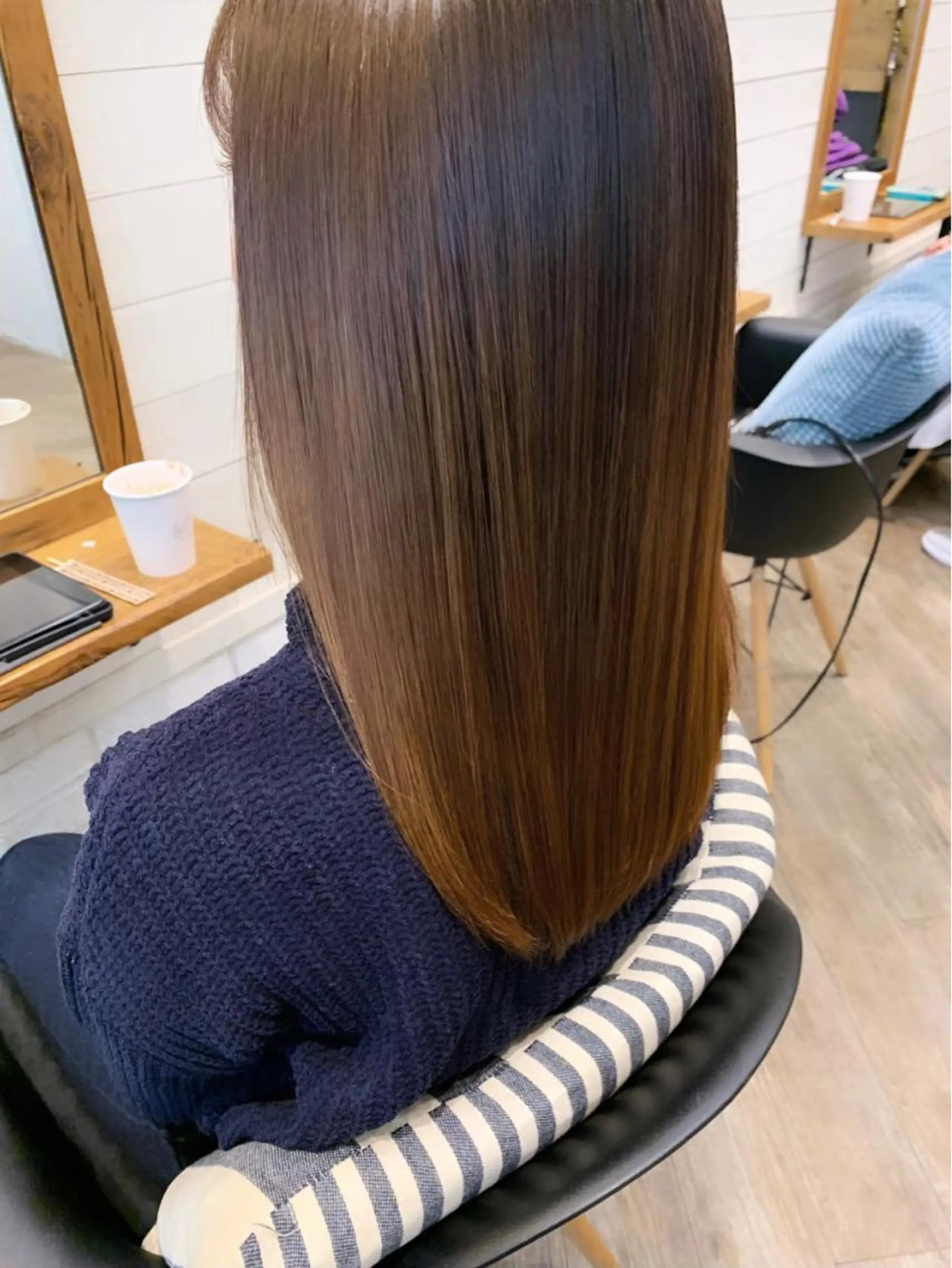 セミロング カラー ヘアアレンジ トリートメント 🌟アレンジが似合う カラー🌟Rumiのヘアスタイル