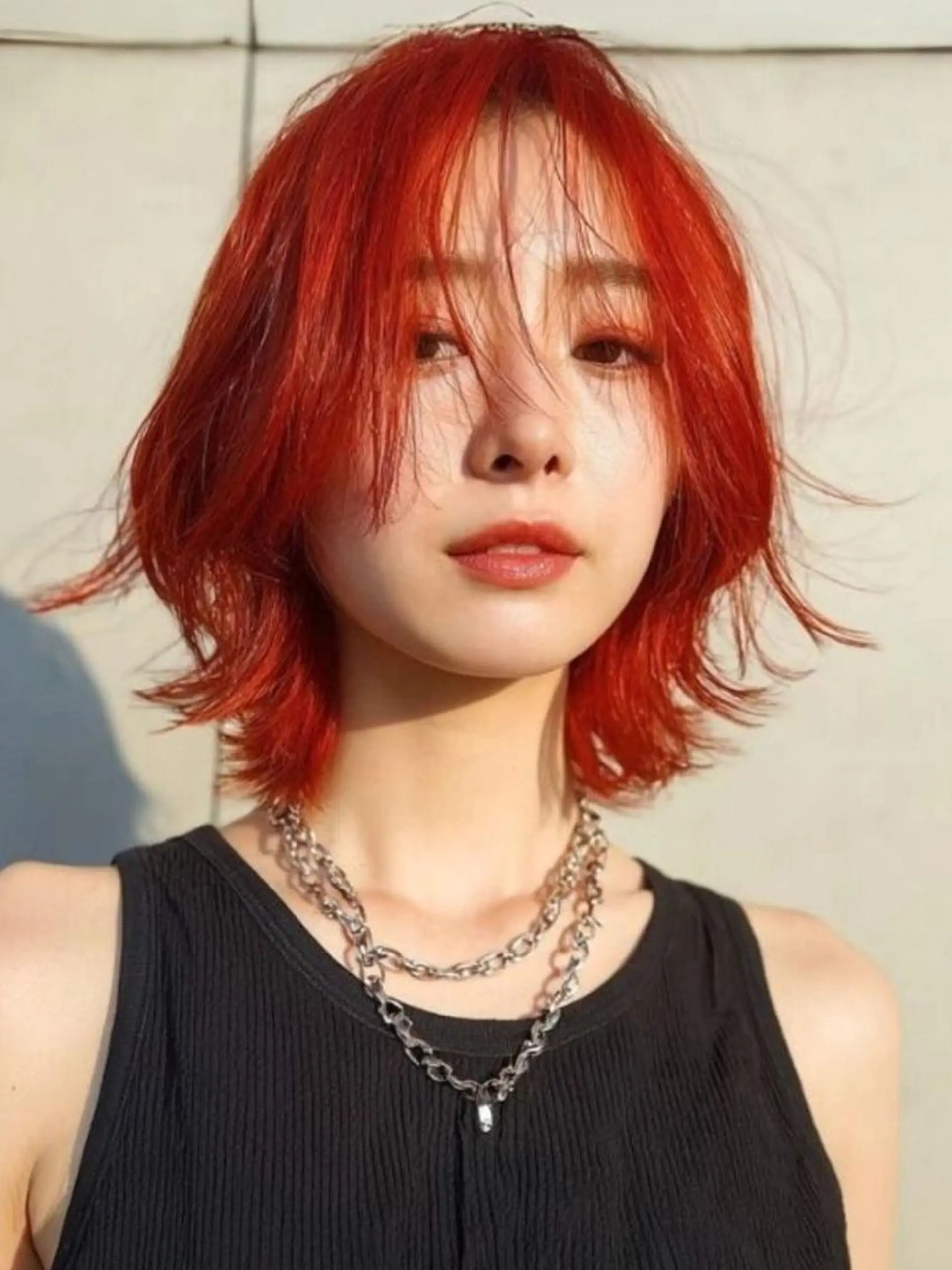 セミロング ✨ブリーチなし× 髪質改善⚡新宿駅近のヘアスタイル