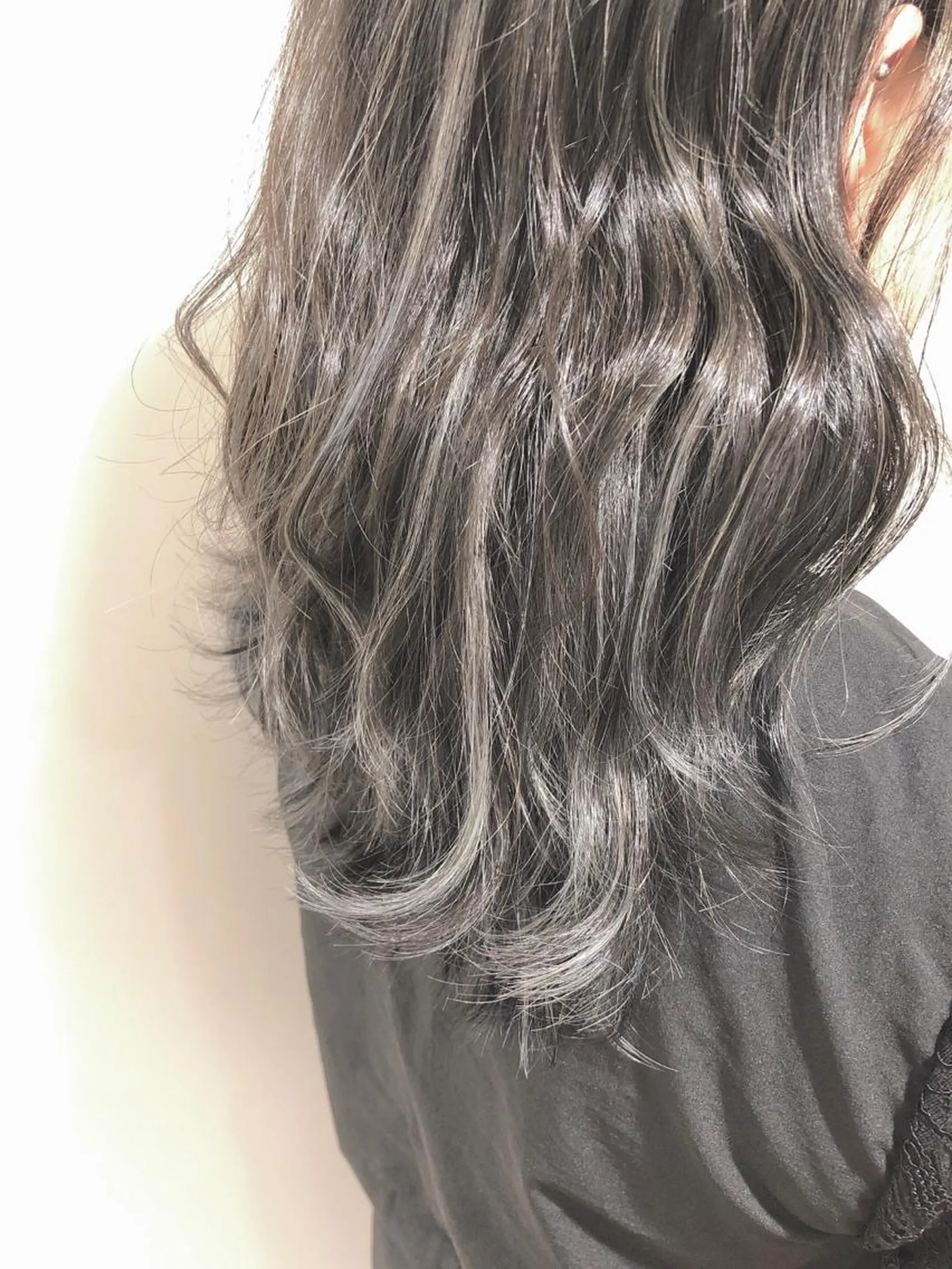 ミディアム カラー 髪質改善/縮毛矯正 /恵比寿/横山将大のヘアスタイル