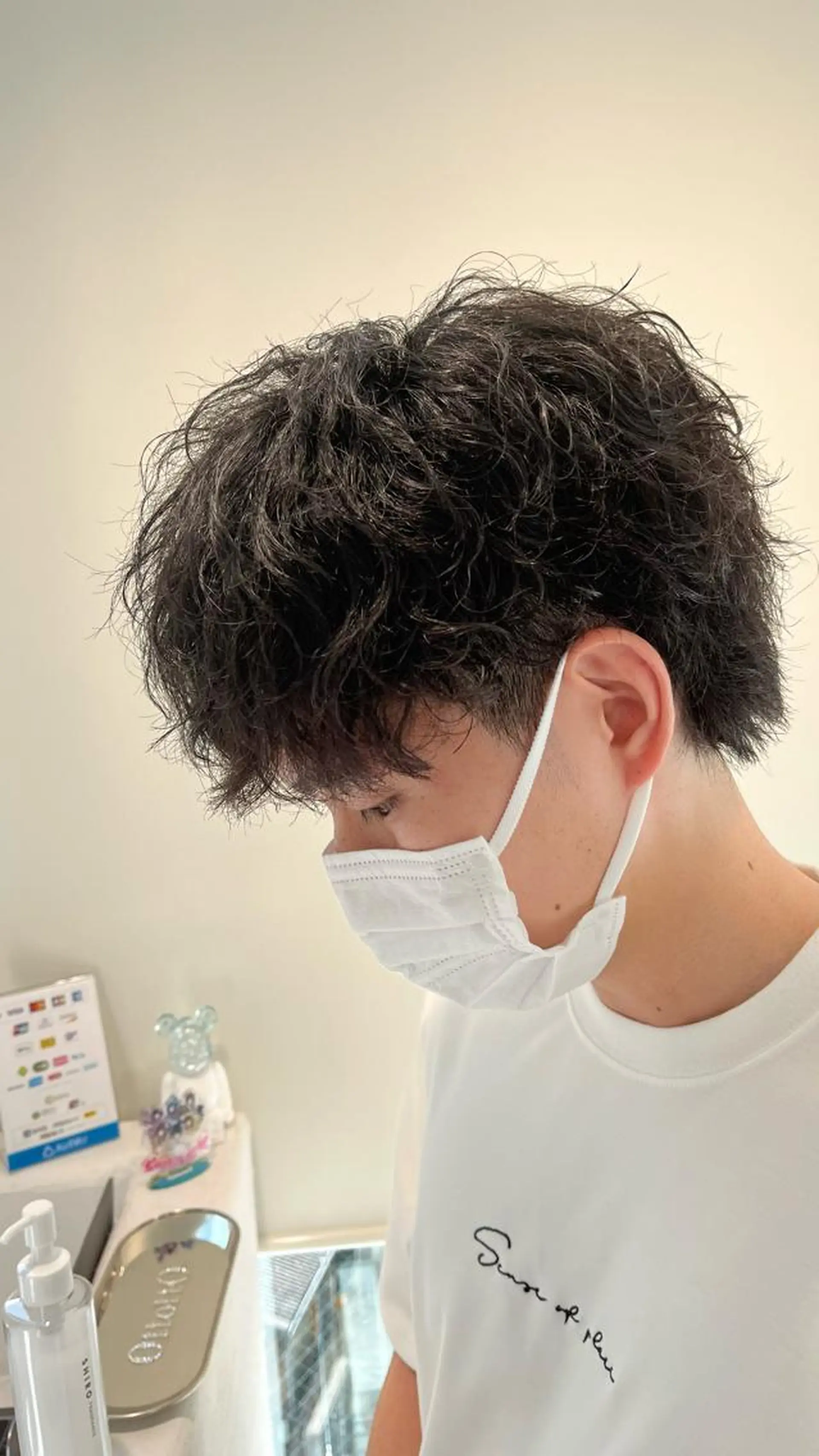 ショート パーマ メンズ 🏆メンズヘア特化 🥇代表りんぺーのヘアスタイル