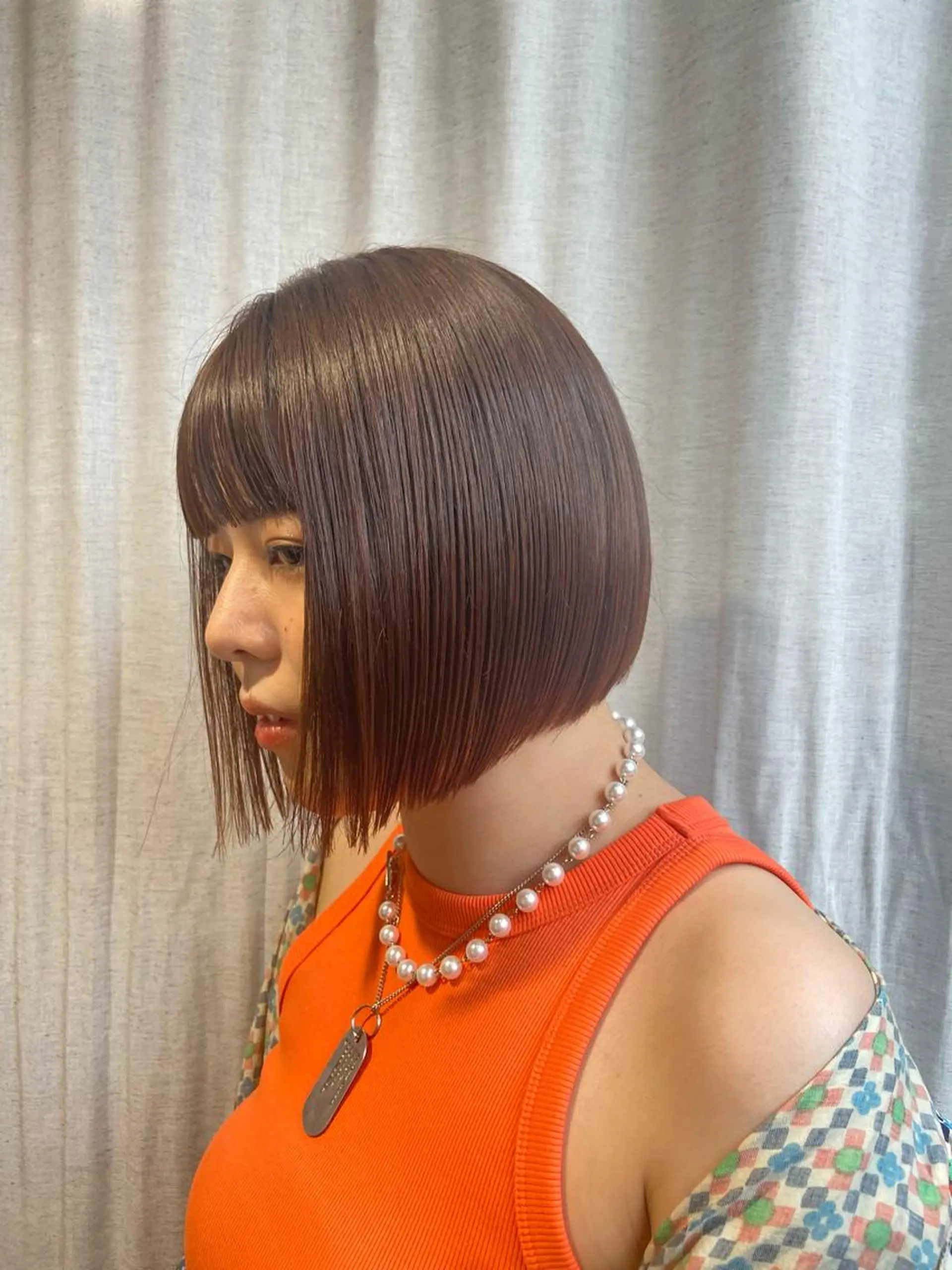 ショート カラー カット ヘアカラー トリートメント なかまみさと 🌼極上ヘッドスパのヘアスタイル