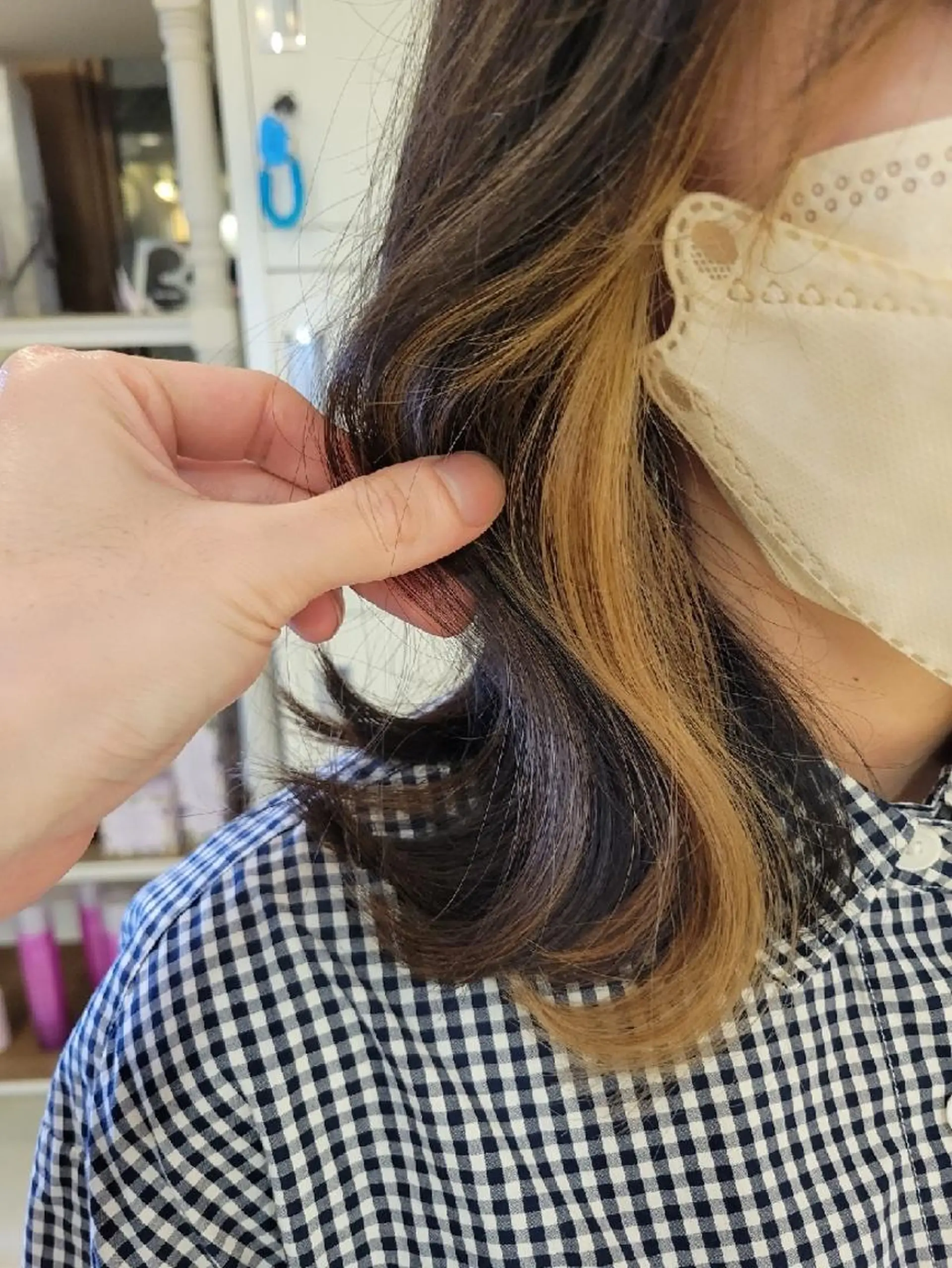 ミディアム カラー カット ヘアカラー トリートメント レイヤー/ショート /山田譲治✂️のヘアスタイル