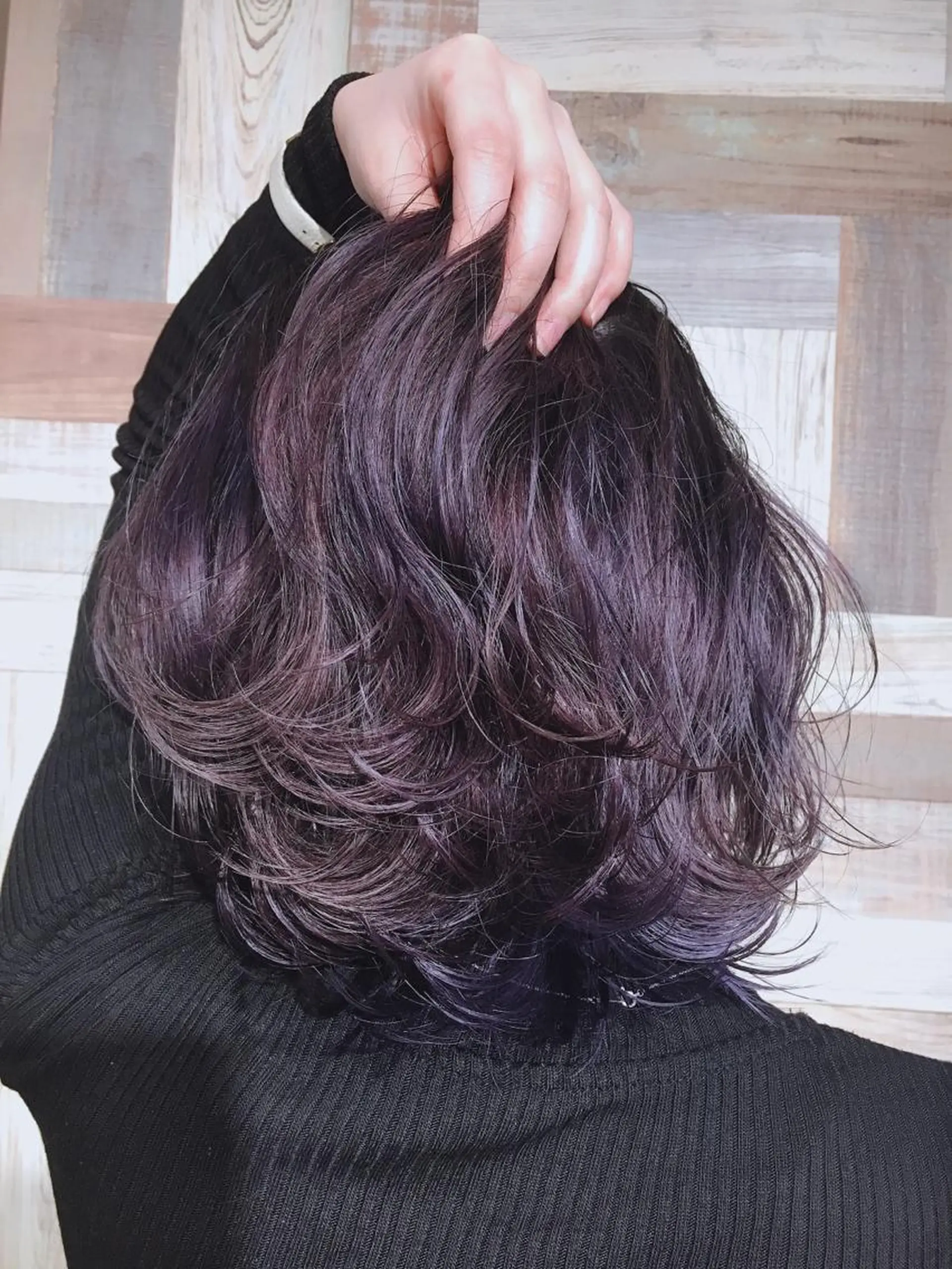 ミディアム カラー ブリーチ ヘアカラー パルーザ代表👑 YUYAのヘアスタイル