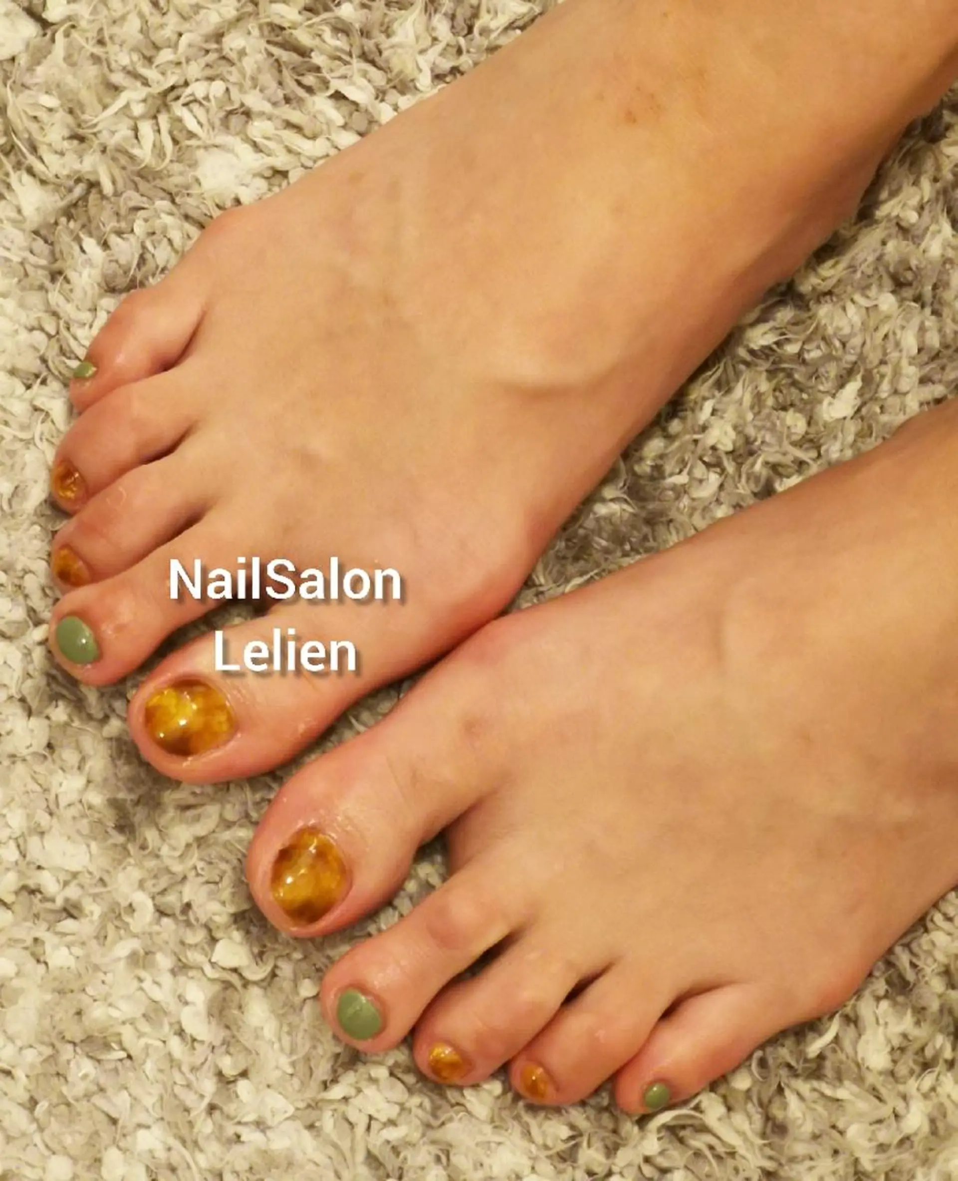 ネイル ニュアンスネイル フットネイル 人気エリア💖完全個室【ルリエ】所属・ネイルサロン Lelienルリエのネイルデザイン