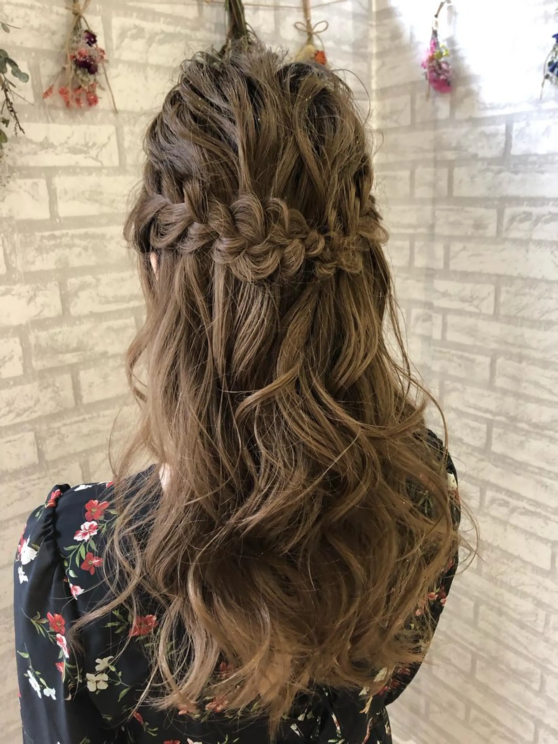 ロング ヘアアレンジ クボキ サヤのヘアスタイル