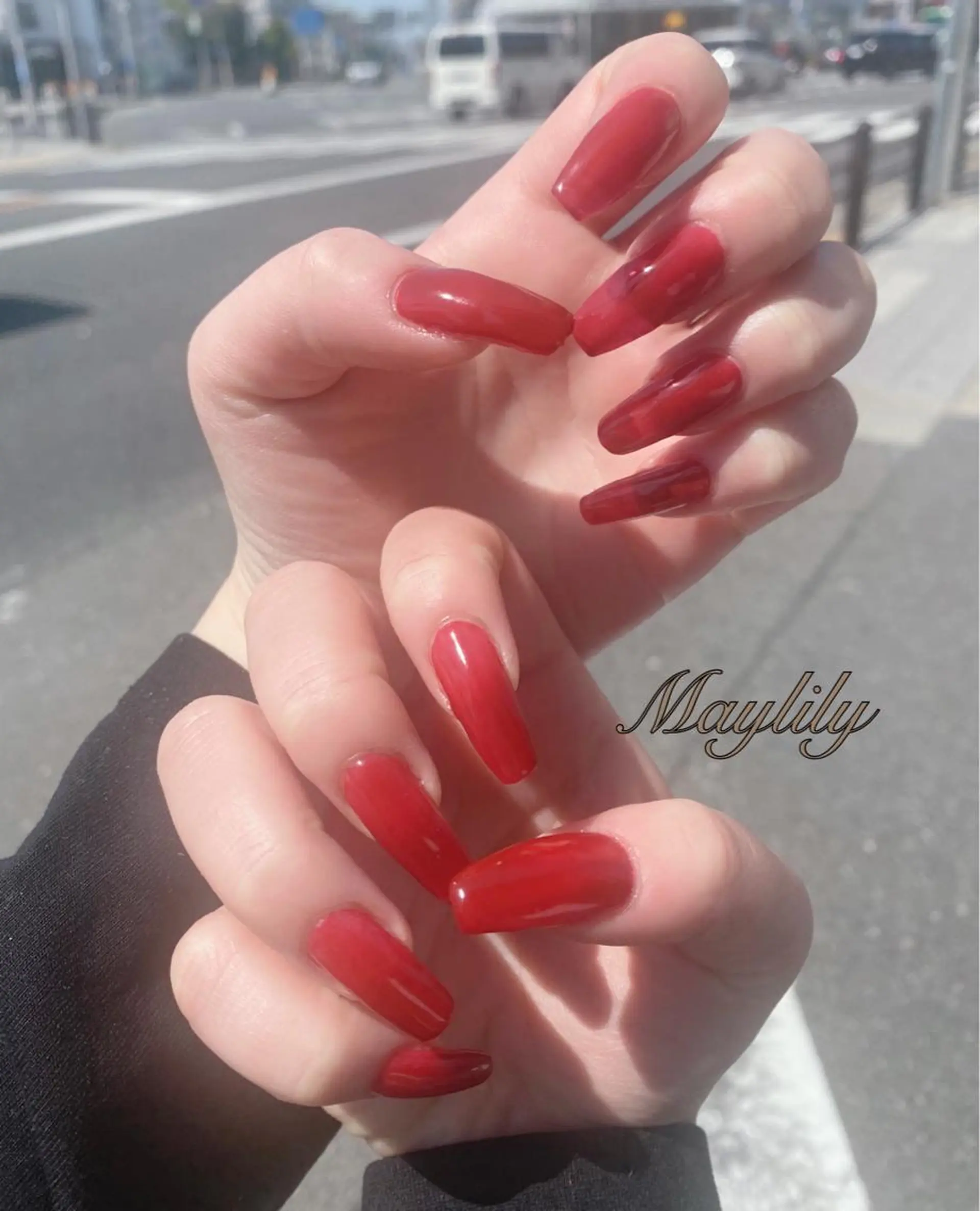 ネイル ワンカラーネイル Nail care salon Maylily所属・Nail salon Maylilyのネイルデザイン