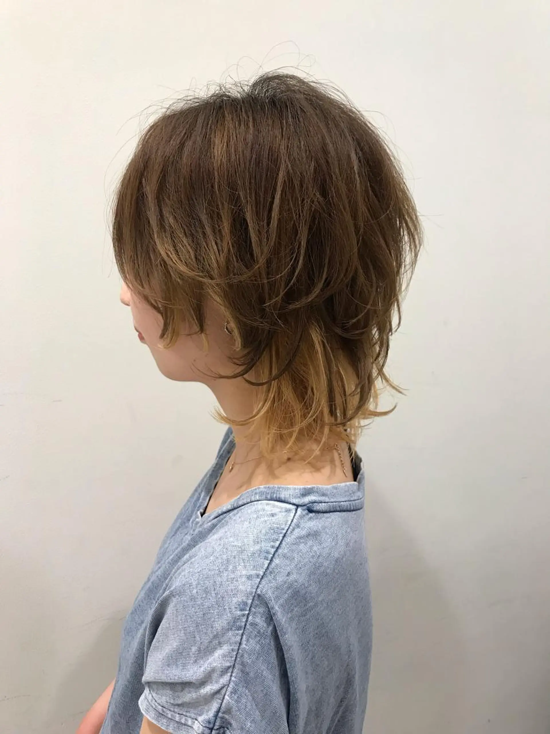 ショート クロスパーマ松永裕久 似合わせカットのヘアスタイル