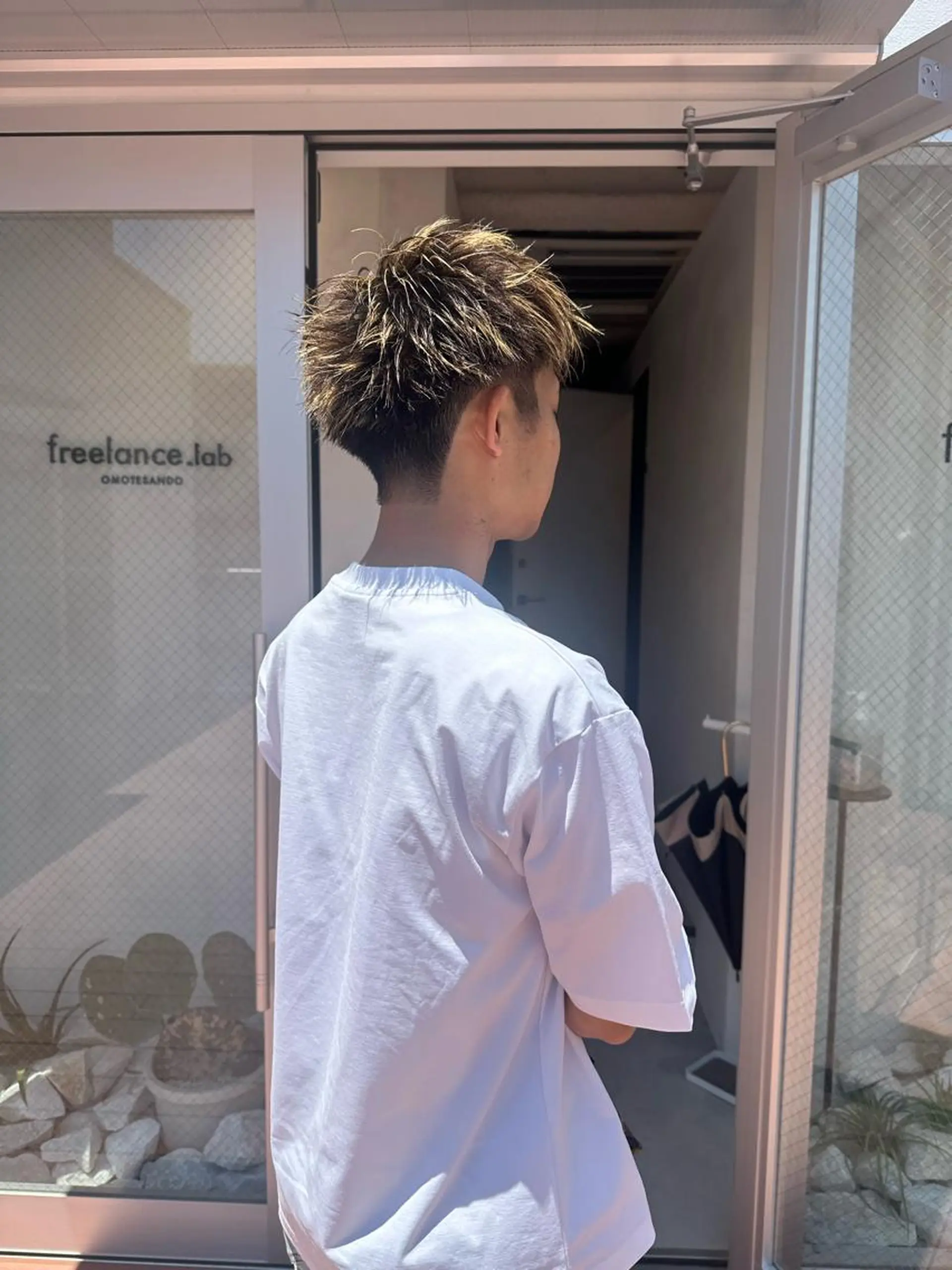 ショート カラー カット freelance lab所属・iizuka akiのヘアスタイル