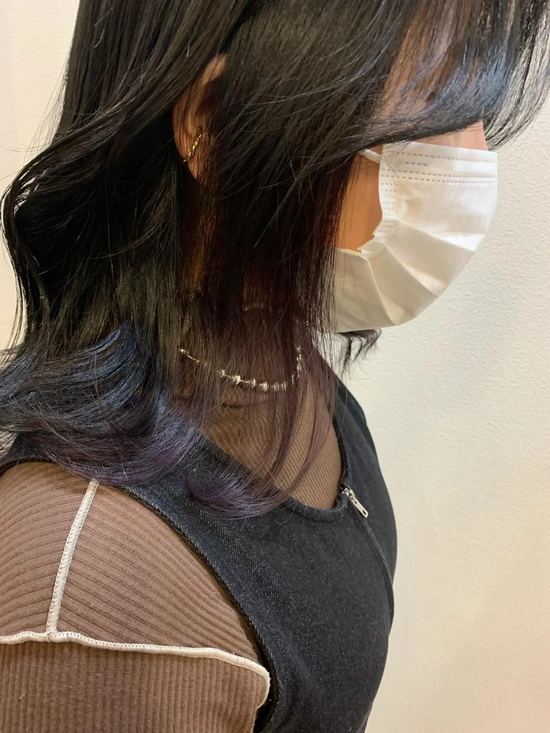 ミディアム カラー 縮毛矯正×髪質改善 小笠原大樹のヘアスタイル