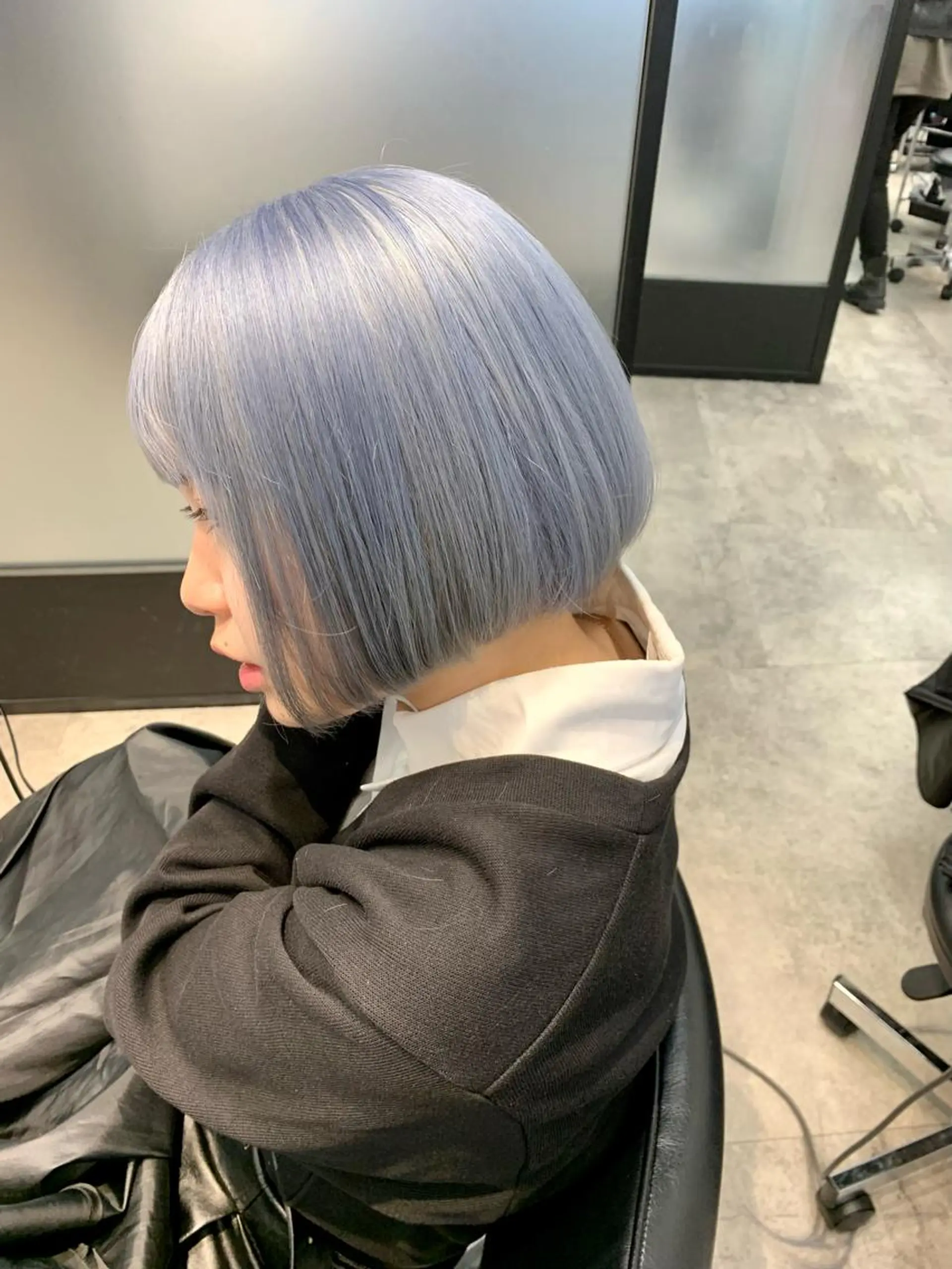 ミディアム カラー ヘアアレンジ カット ヘアカラー トリートメント ヘッドスパ ハイトーン/美髪矯正 🍃大江拓実のヘアスタイル