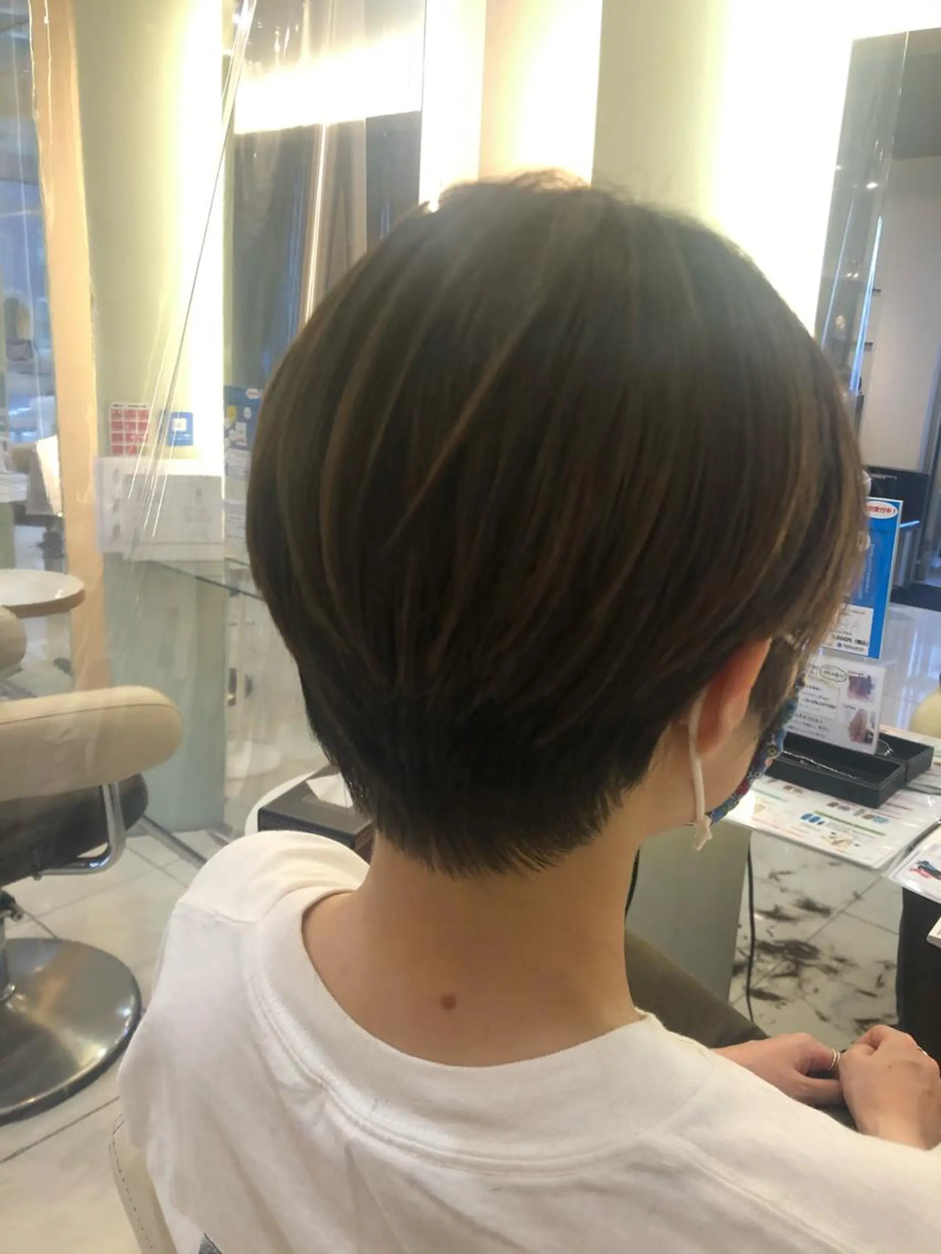 ショート カラー リリー /Men's/パーマのヘアスタイル