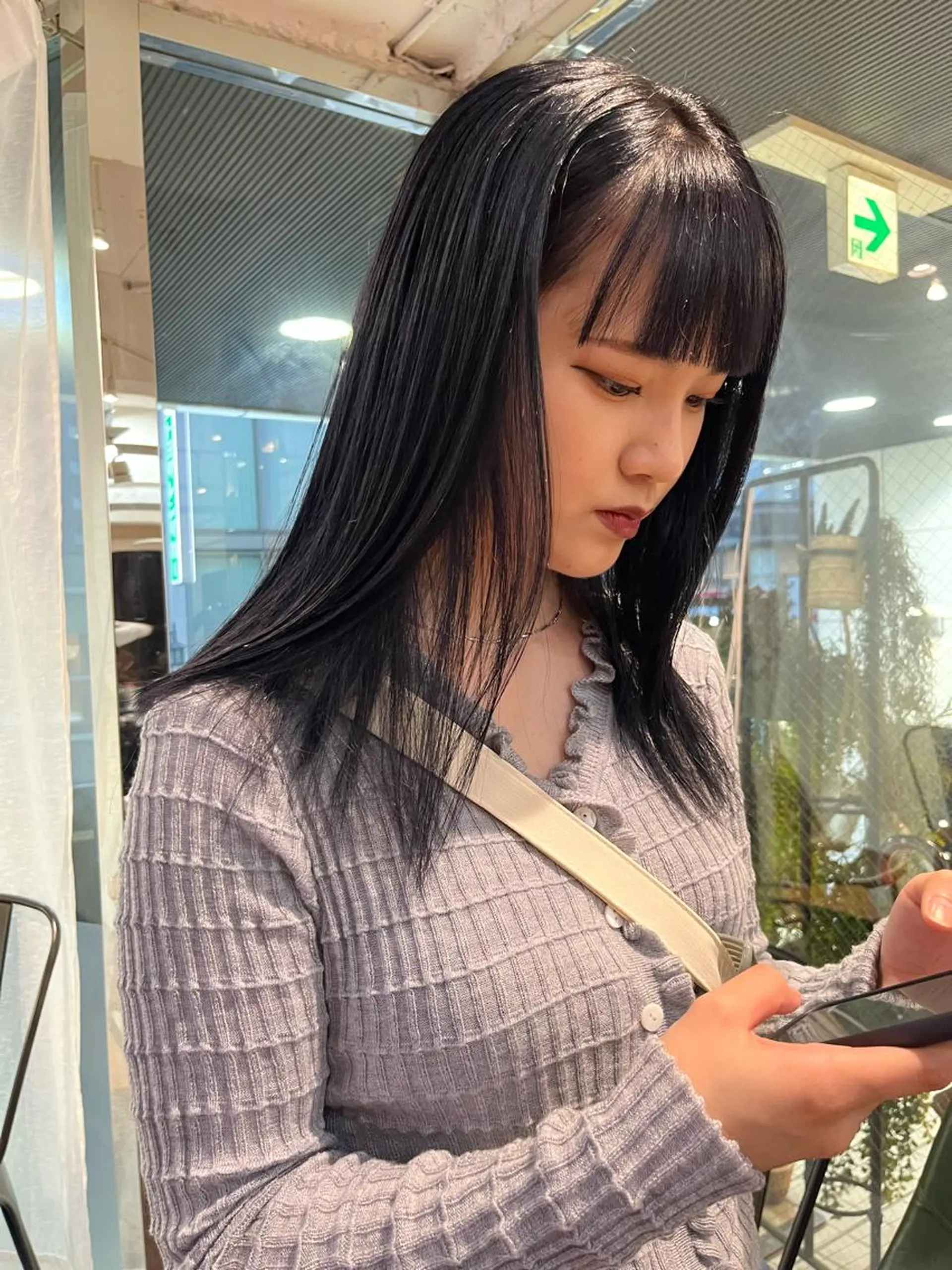 ロング 韓国風カラー 学生 髪質改善 韓国風ヘア トリートメント メンズスタイル Hitomi🐶のヘアスタイル