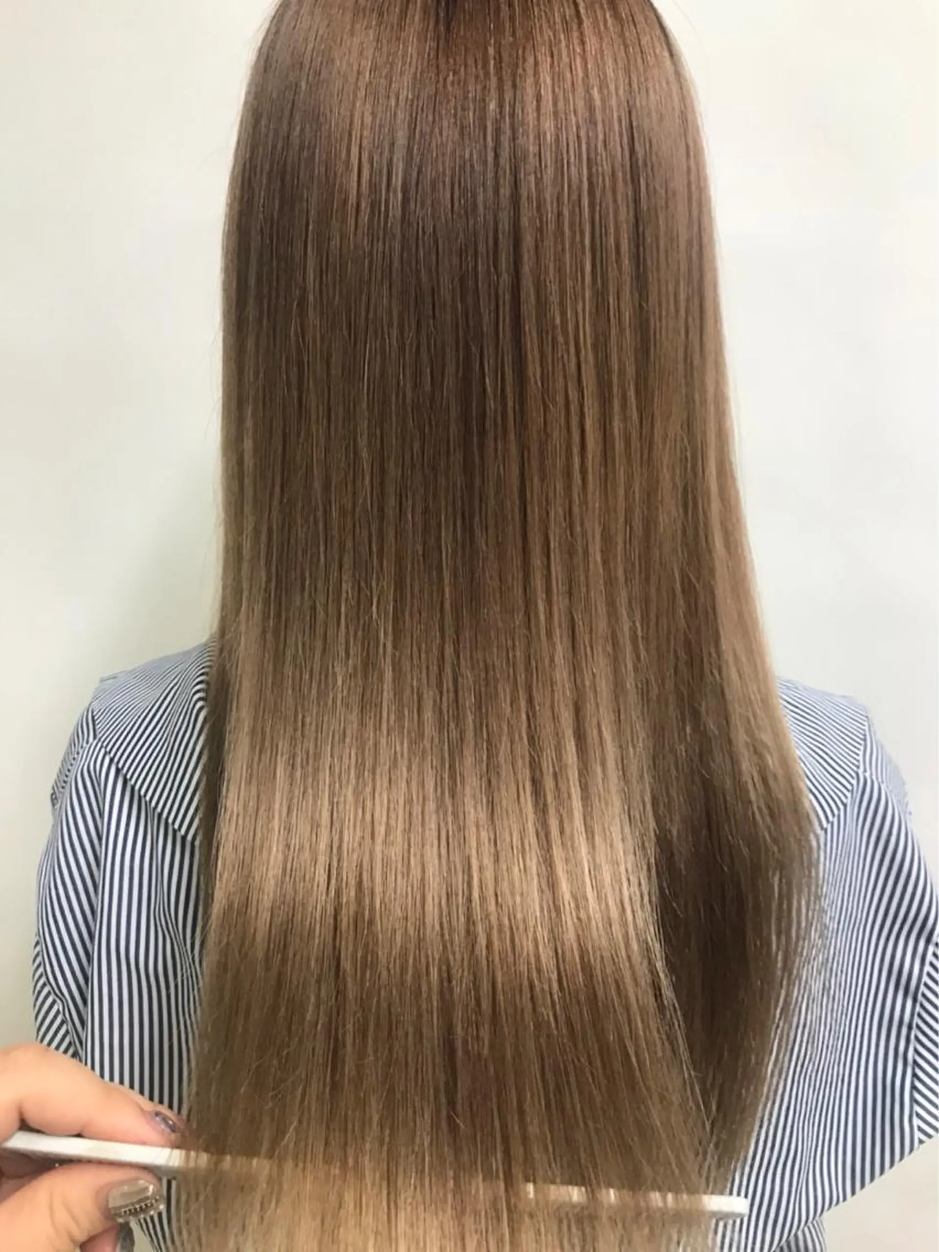 ロング カラー パーマ トリートメント カット 縮毛矯正 ニシダヒカリ🌙 髪質改善×似合わせのヘアスタイル