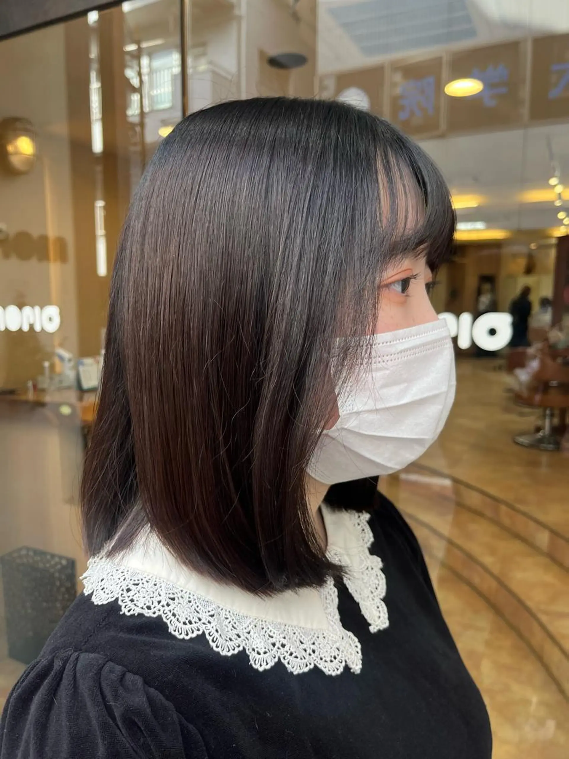 ミディアム ボブ 田畑 優希のヘアスタイル