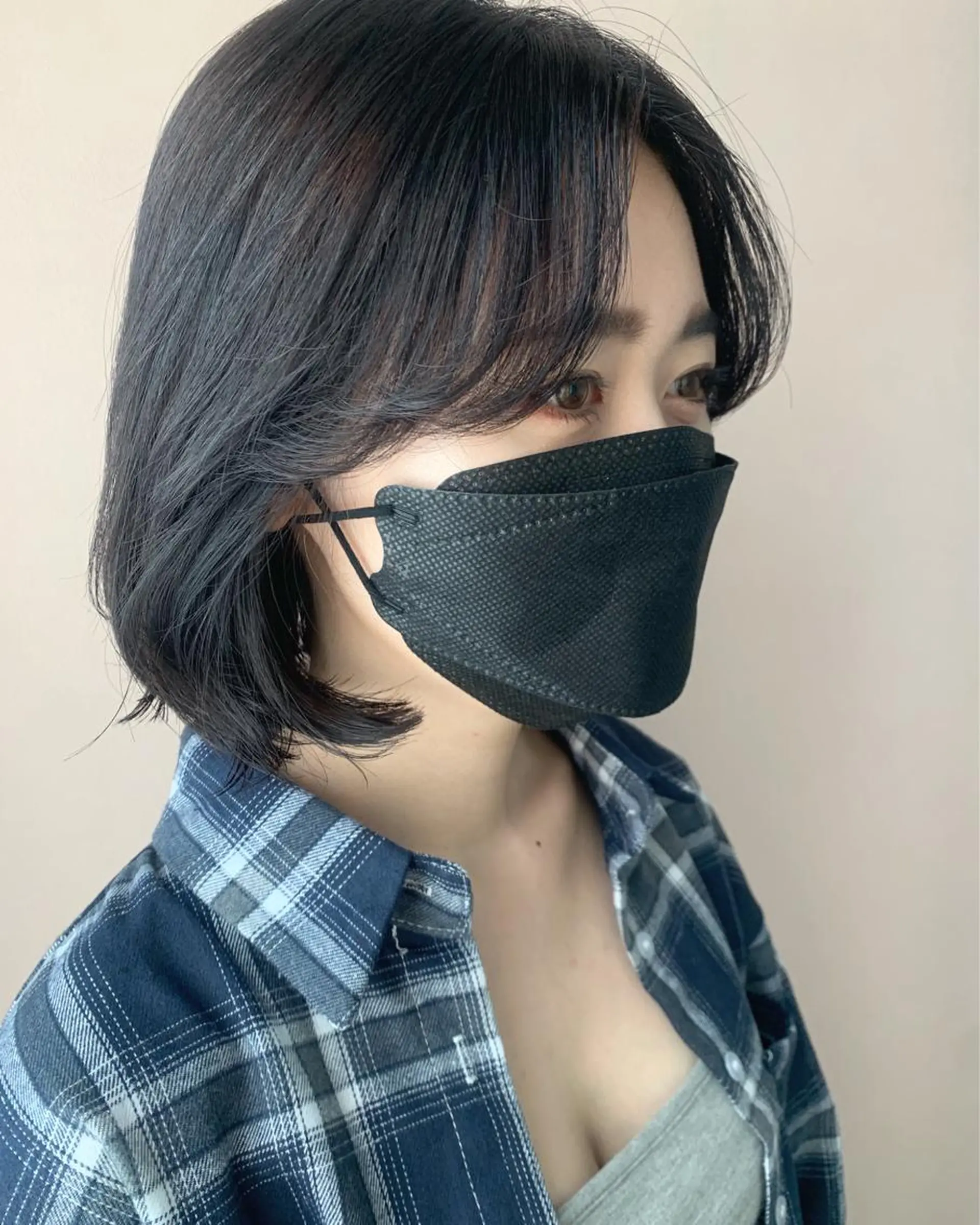 ショート カラー ボブ 韓国風ヘア カット トリートメント hubhair レイヤー/透明感のヘアスタイル