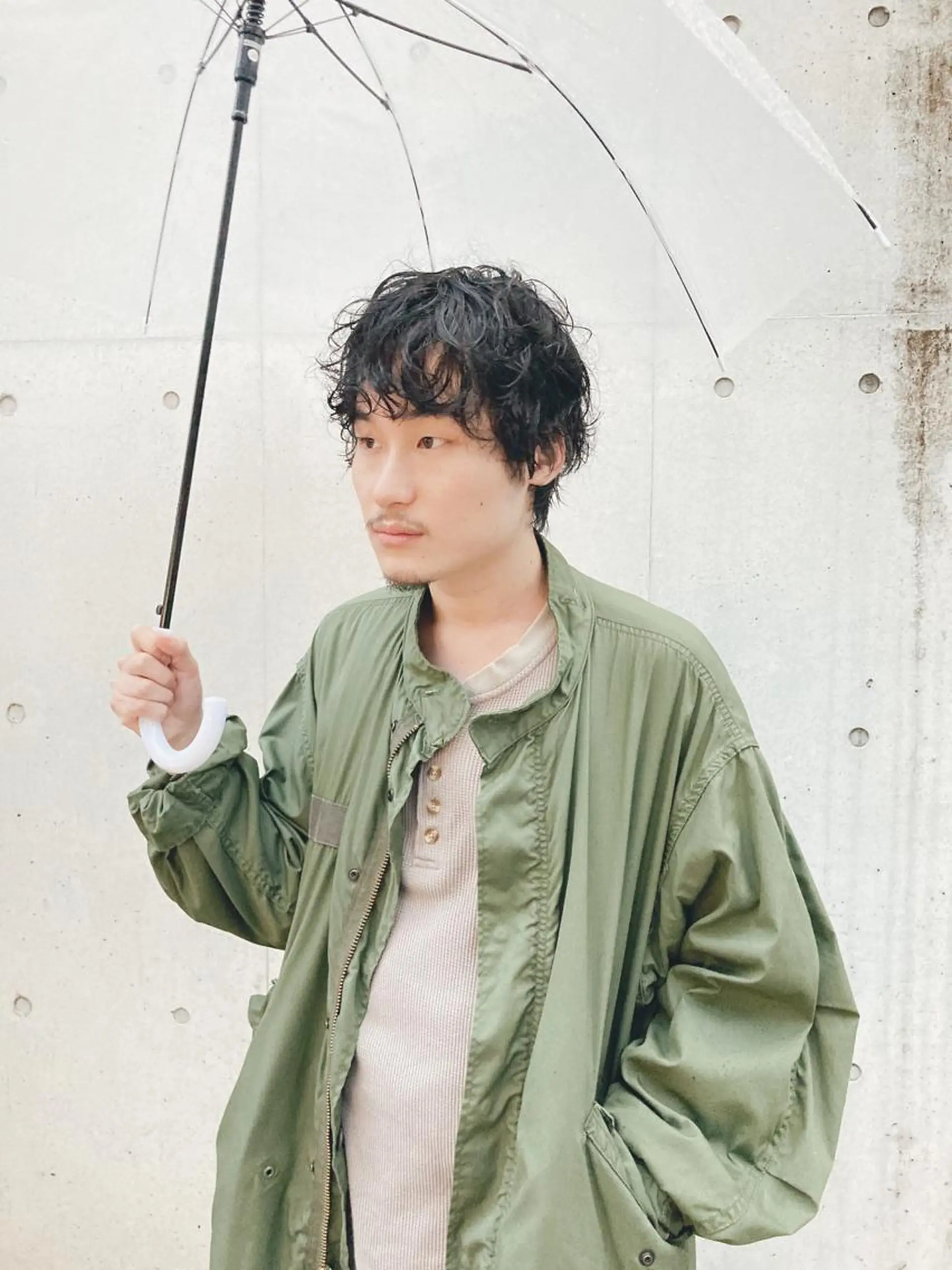 メンズ メンズパーマ 金田 夏野のヘアスタイル