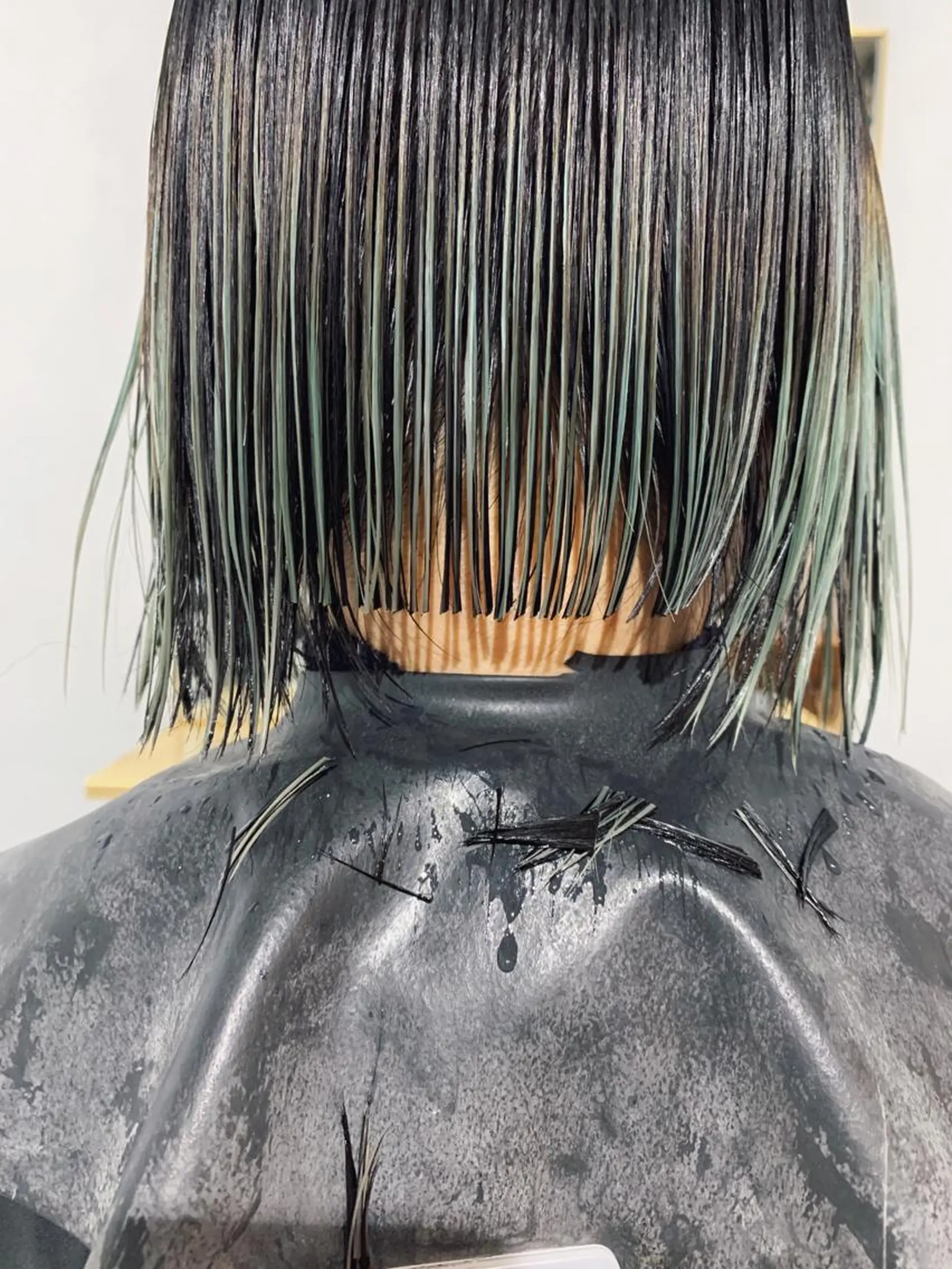 ショート カラー ボブパーマコテ巻き風 パーマNo1深江秀平のヘアスタイル