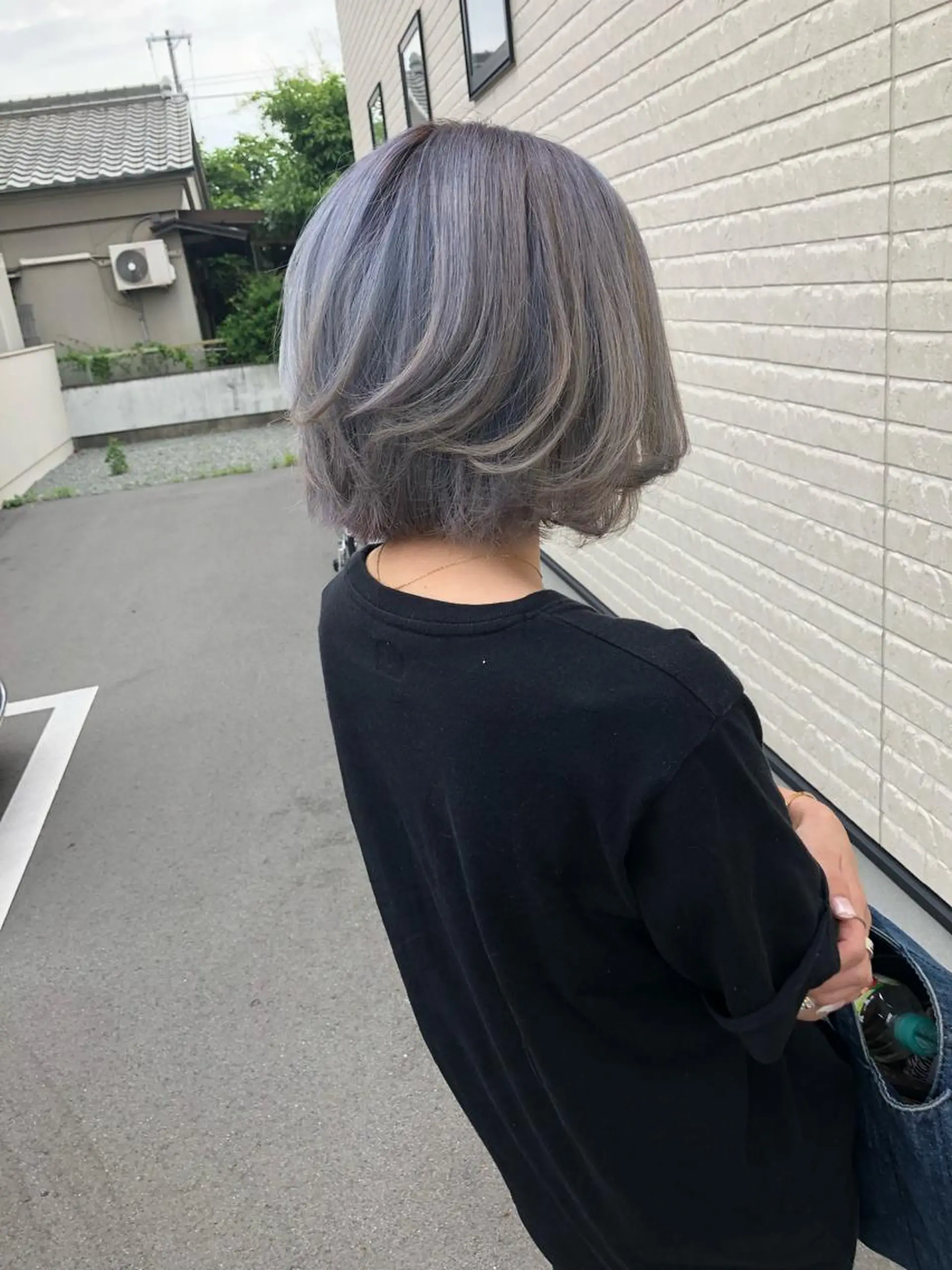 ミディアム カラー カット トリートメント 佐藤 輝幸のヘアスタイル