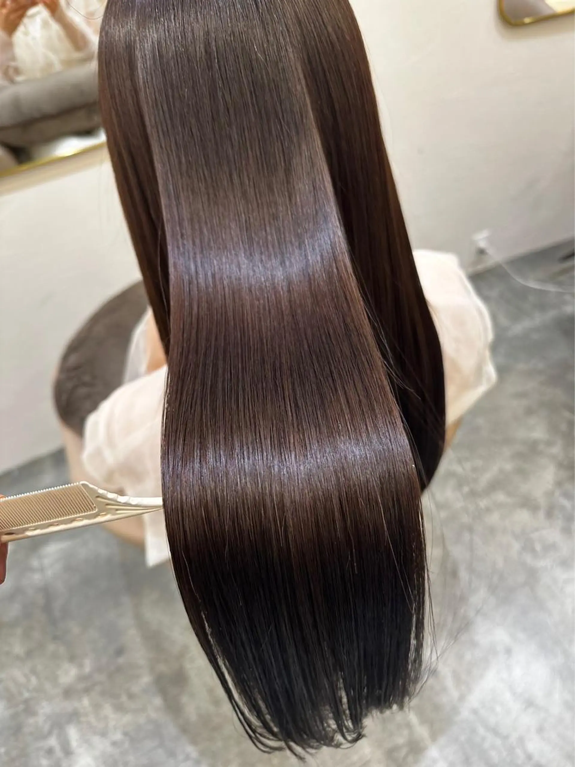 ロング 伊藤 琢のヘアスタイル