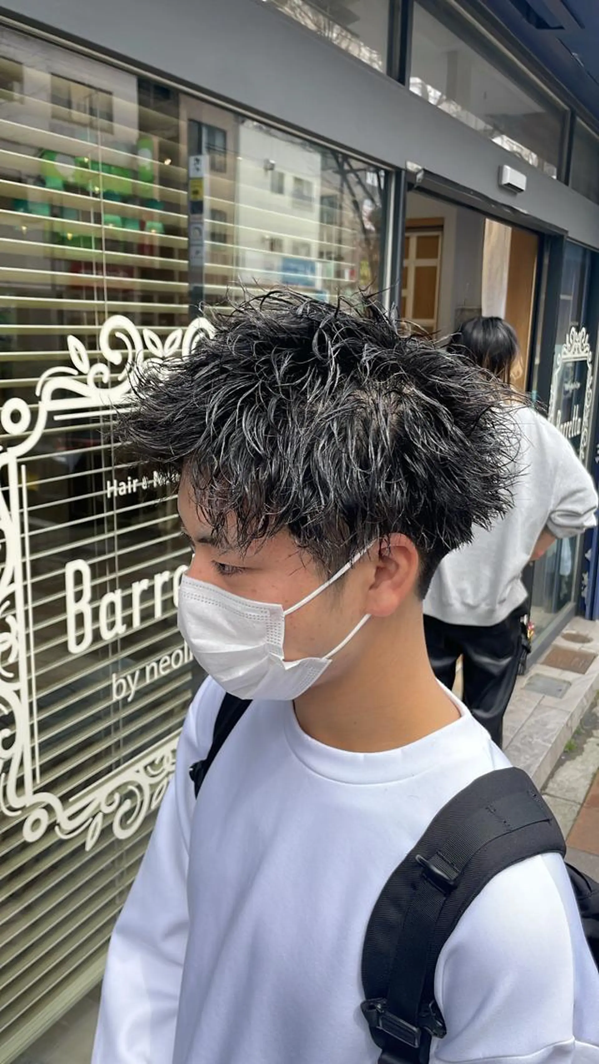 メンズ メンズブリーチ メンズインナーカラー メンズ韓国風 マッシュ メンズパーマ カット パーマ 大宮/メンズパーマ 関勇也のヘアスタイル