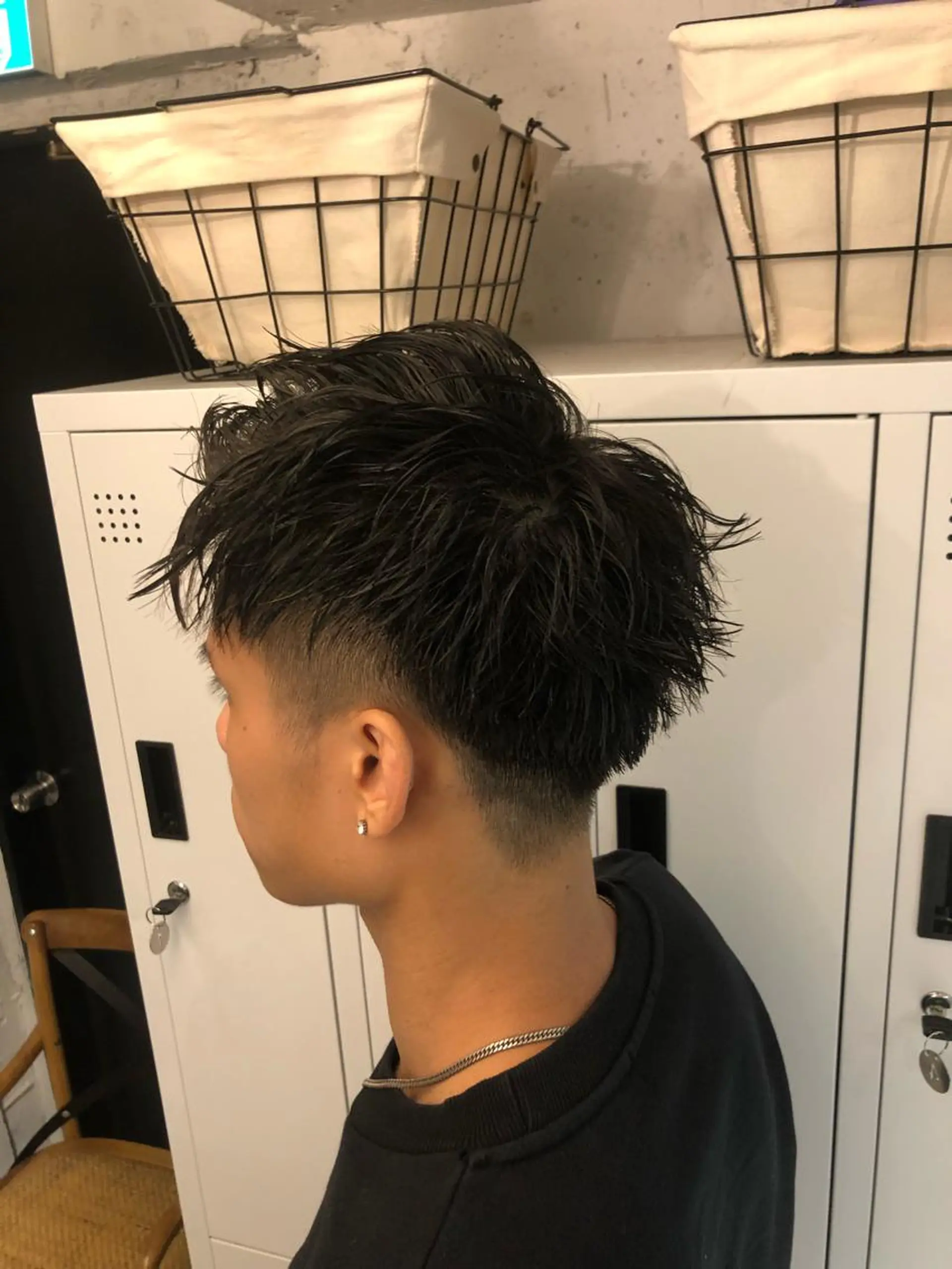 ショート パーマ メンズ メンズインナーカラー 髪質改善 ショートヘア 縮毛矯正 トリートメント ✨髪質改善ストレート ×ミニボブ✨萩原 翼のヘアスタイル