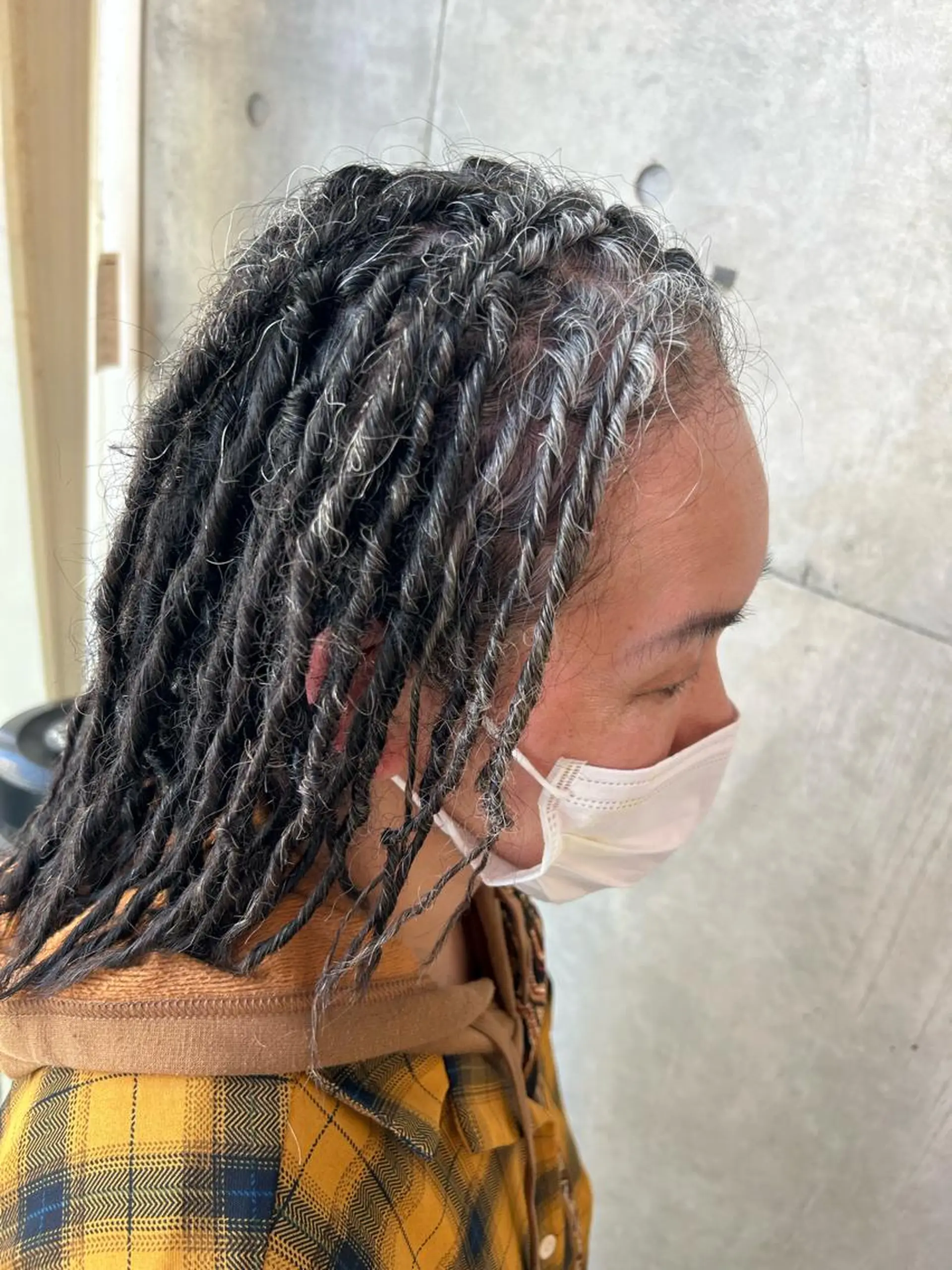 ロング パーマ HONEY TRAP!所属・HARURU🪮✨ ブレイズ海外ヘアのヘアスタイル