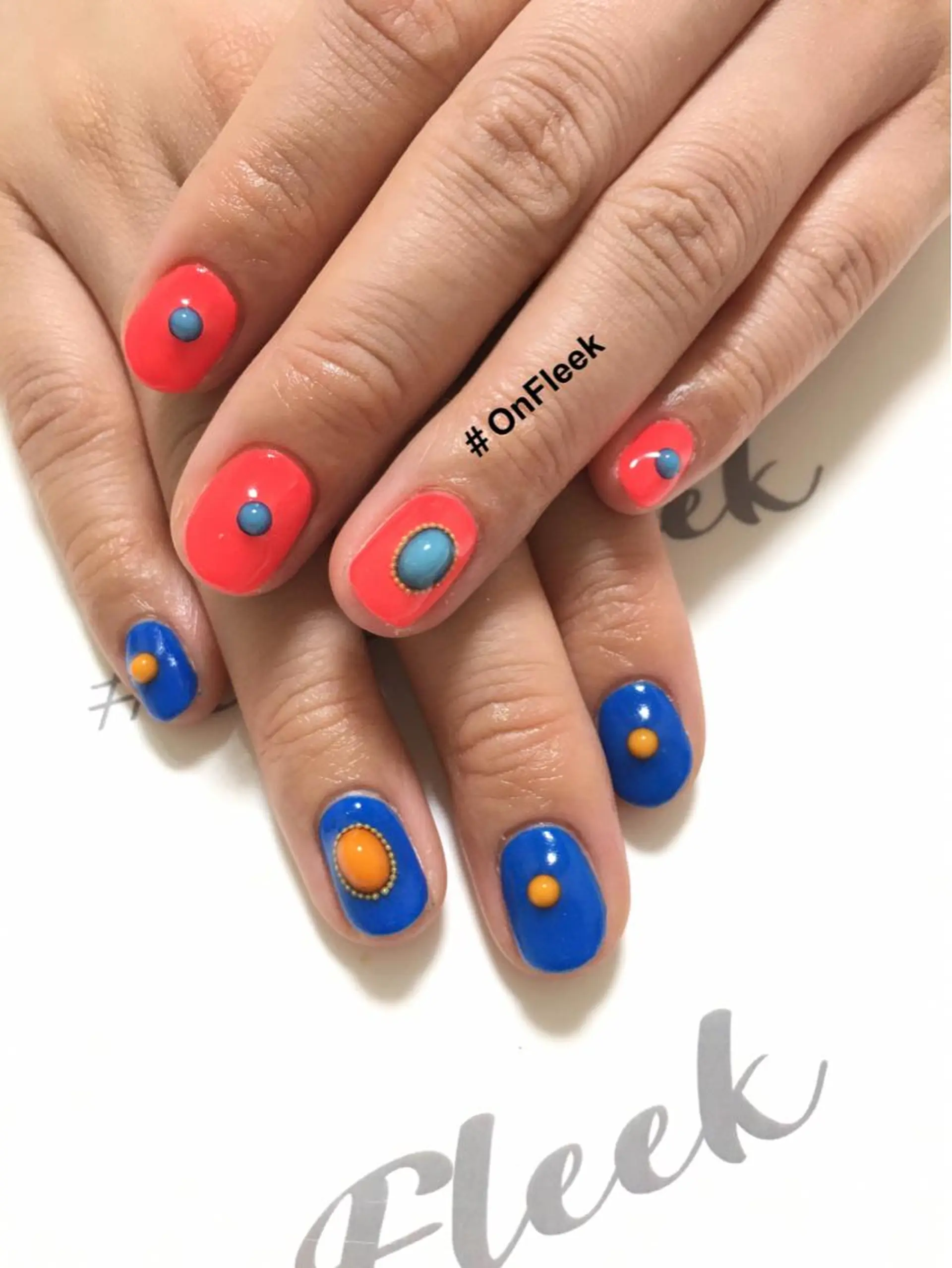 ネイル ハンドネイル NailSalon ＃OnFleekのネイルデザイン