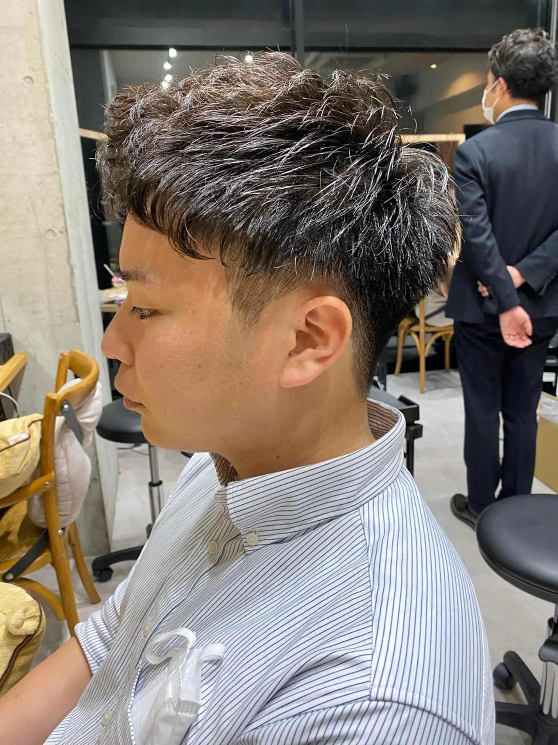 パーマ メンズ カット パーマ トリートメント 似合う髪型が 分からない方へのヘアスタイル