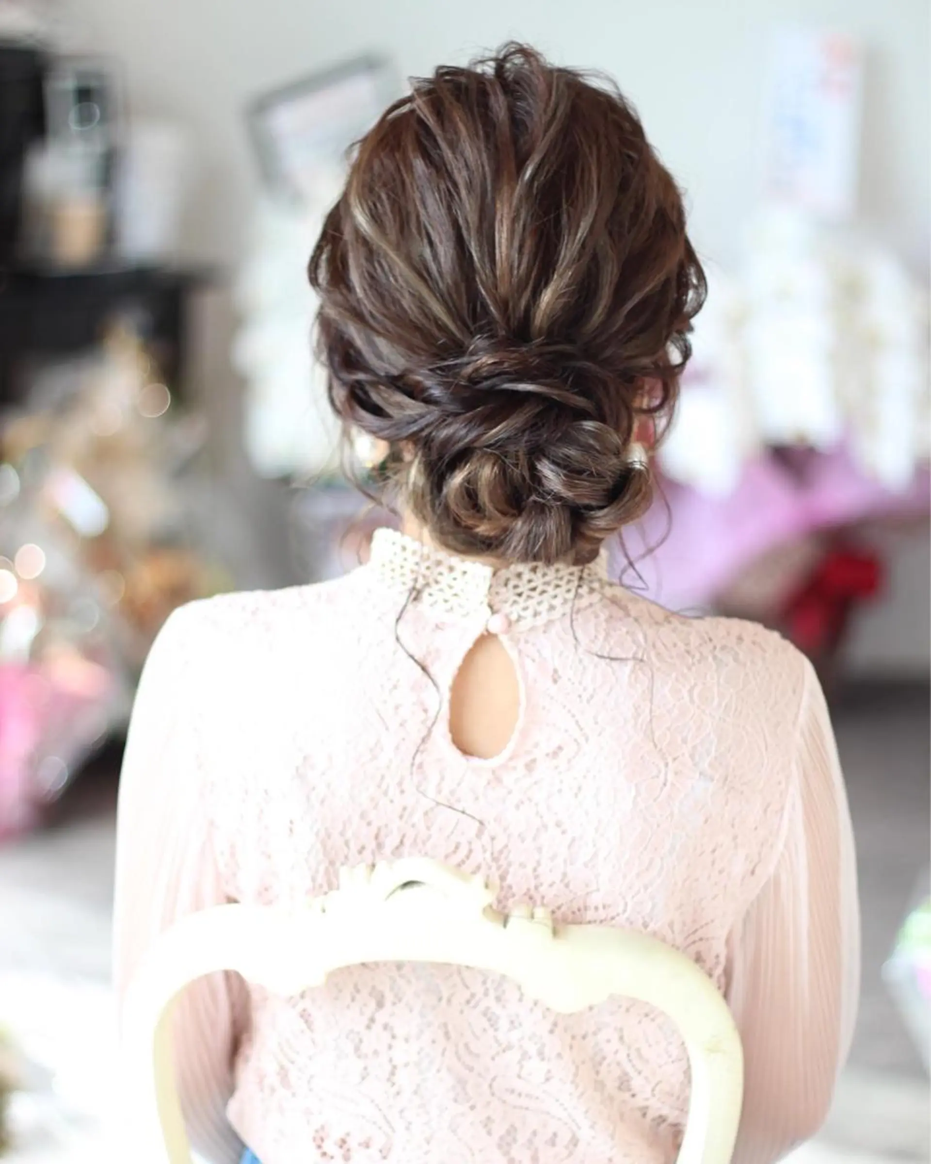 ロング ヘアアレンジ ヘアセット 成松 勇治のヘアスタイル