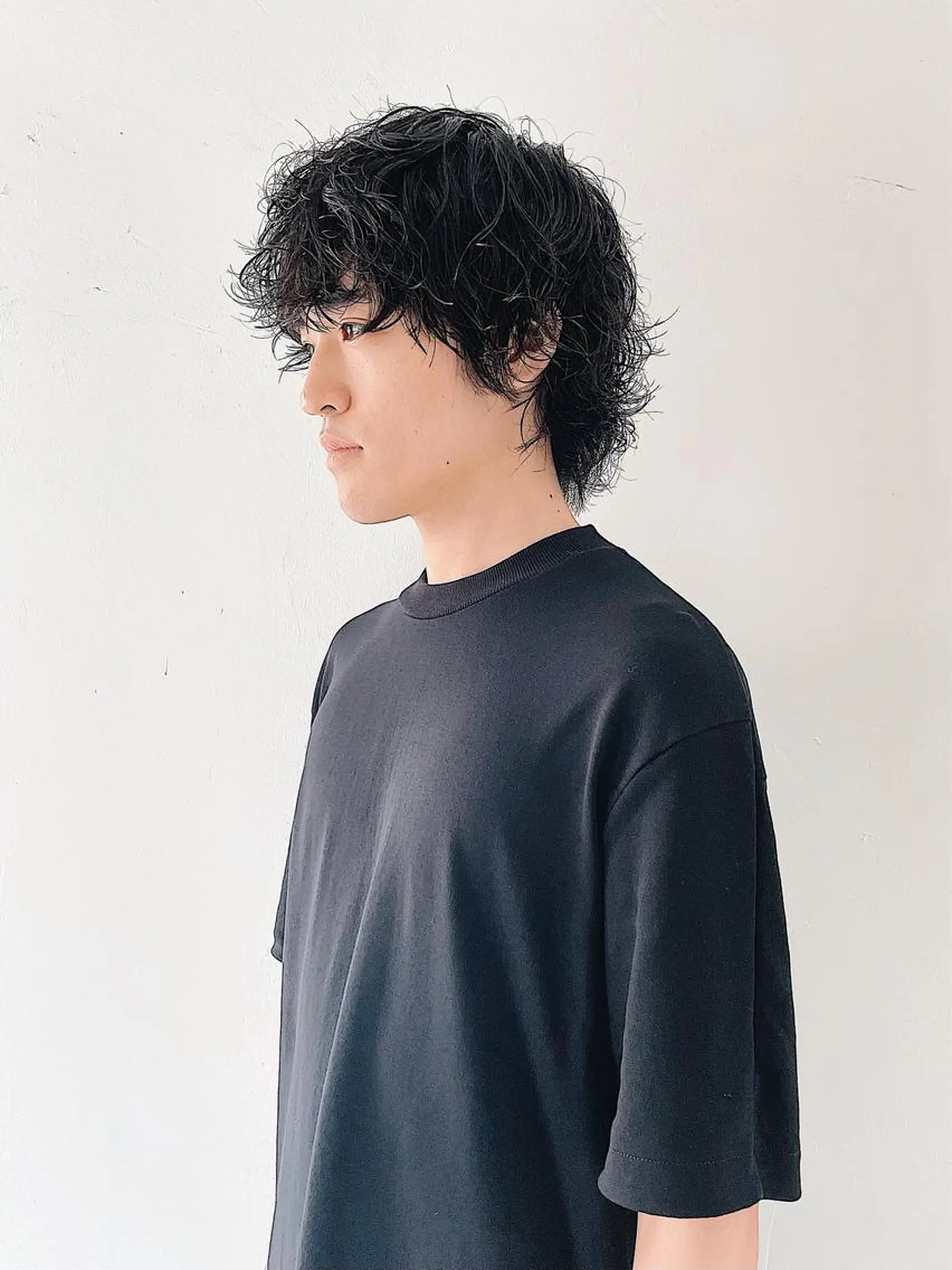 メンズ メンズウルフカット ウルフカット カット パーマ トリートメント 渋谷メンズカット/ 工藤靖也のヘアスタイル