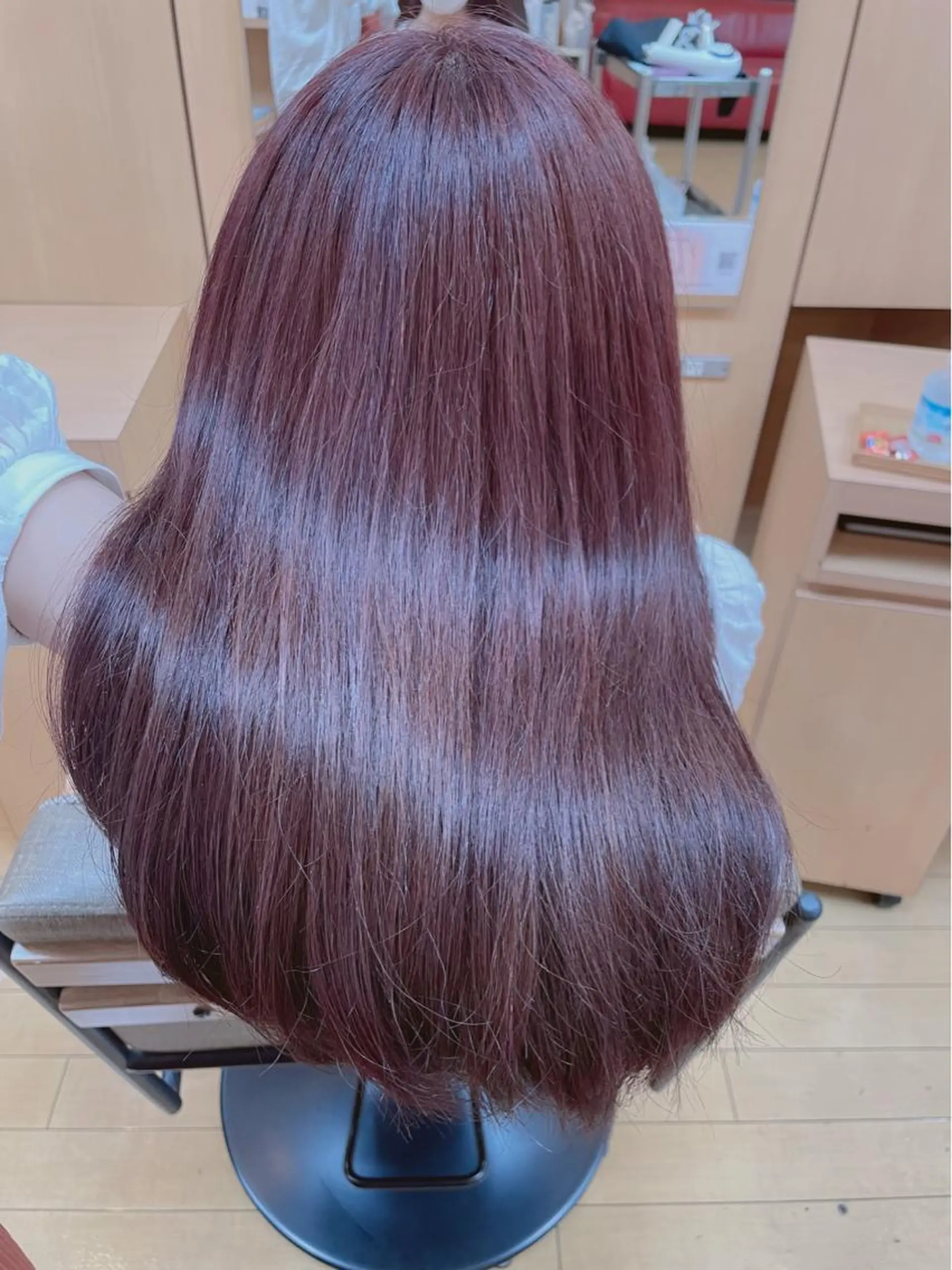 カラー 韓国ヘア 🤍中西麻友🤍のヘアスタイル