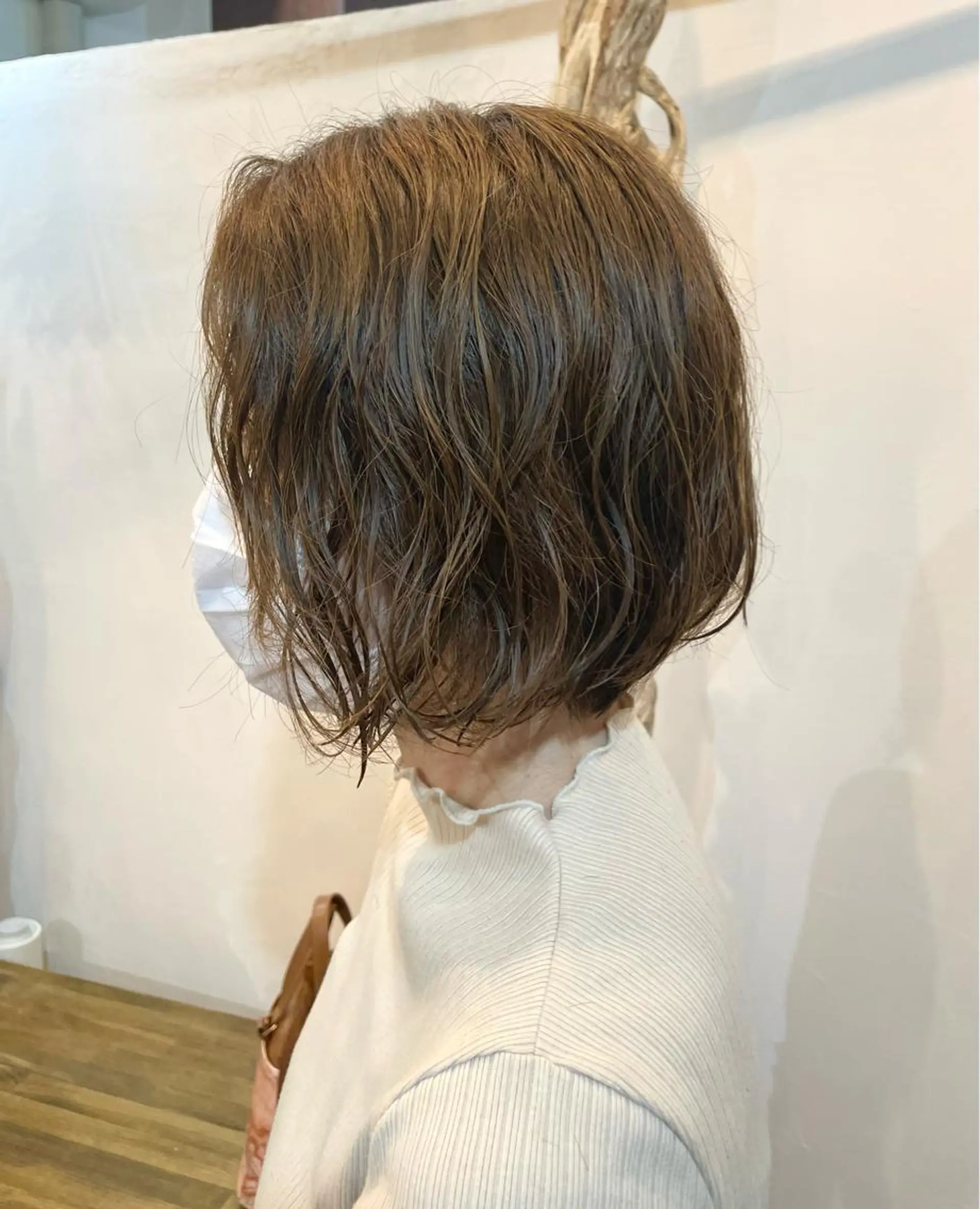 ショート カラー パーマ 中野 ゆかのヘアスタイル