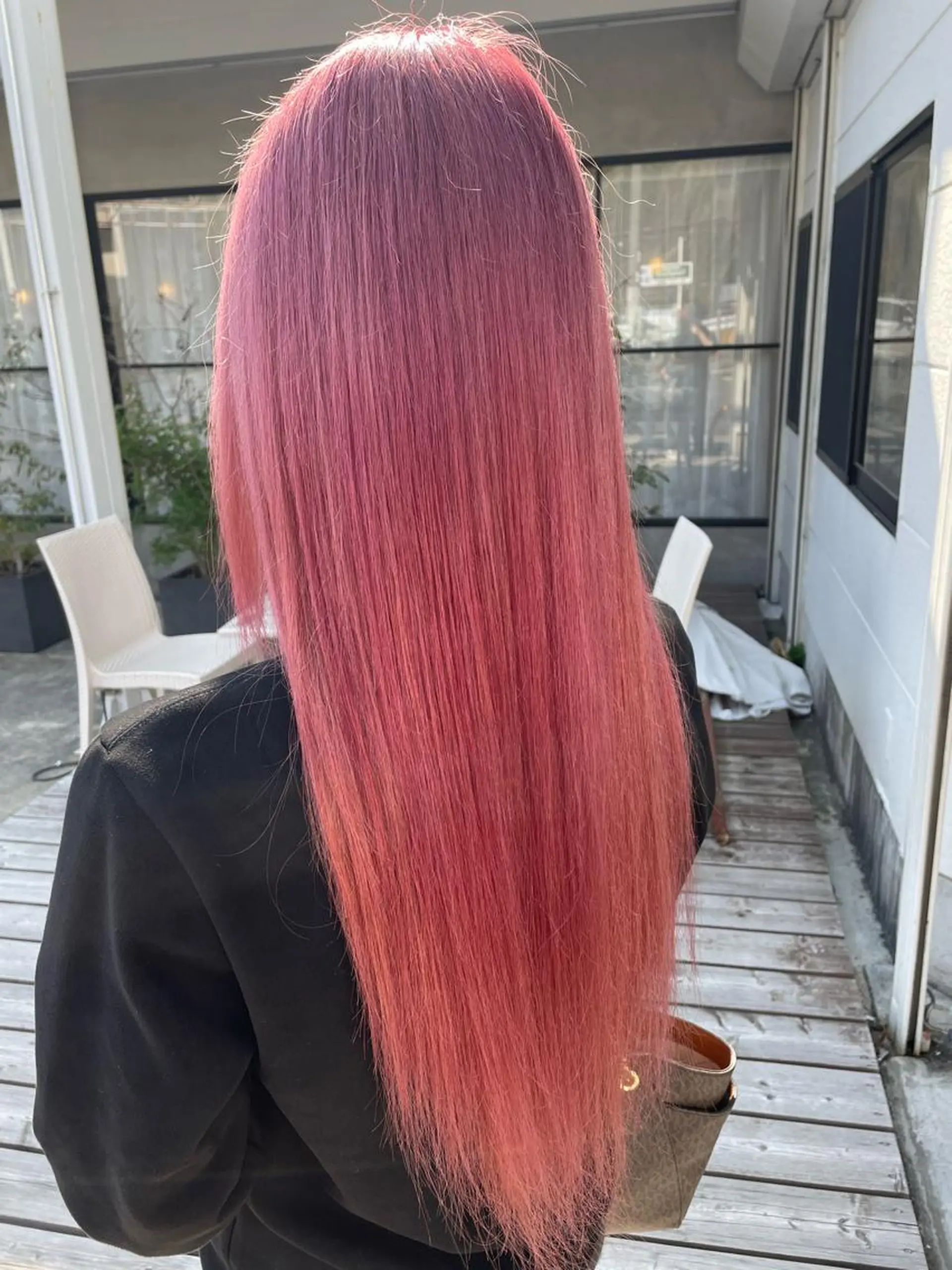 ロング カラー ENN藤本 大輝艶感カラーのヘアスタイル