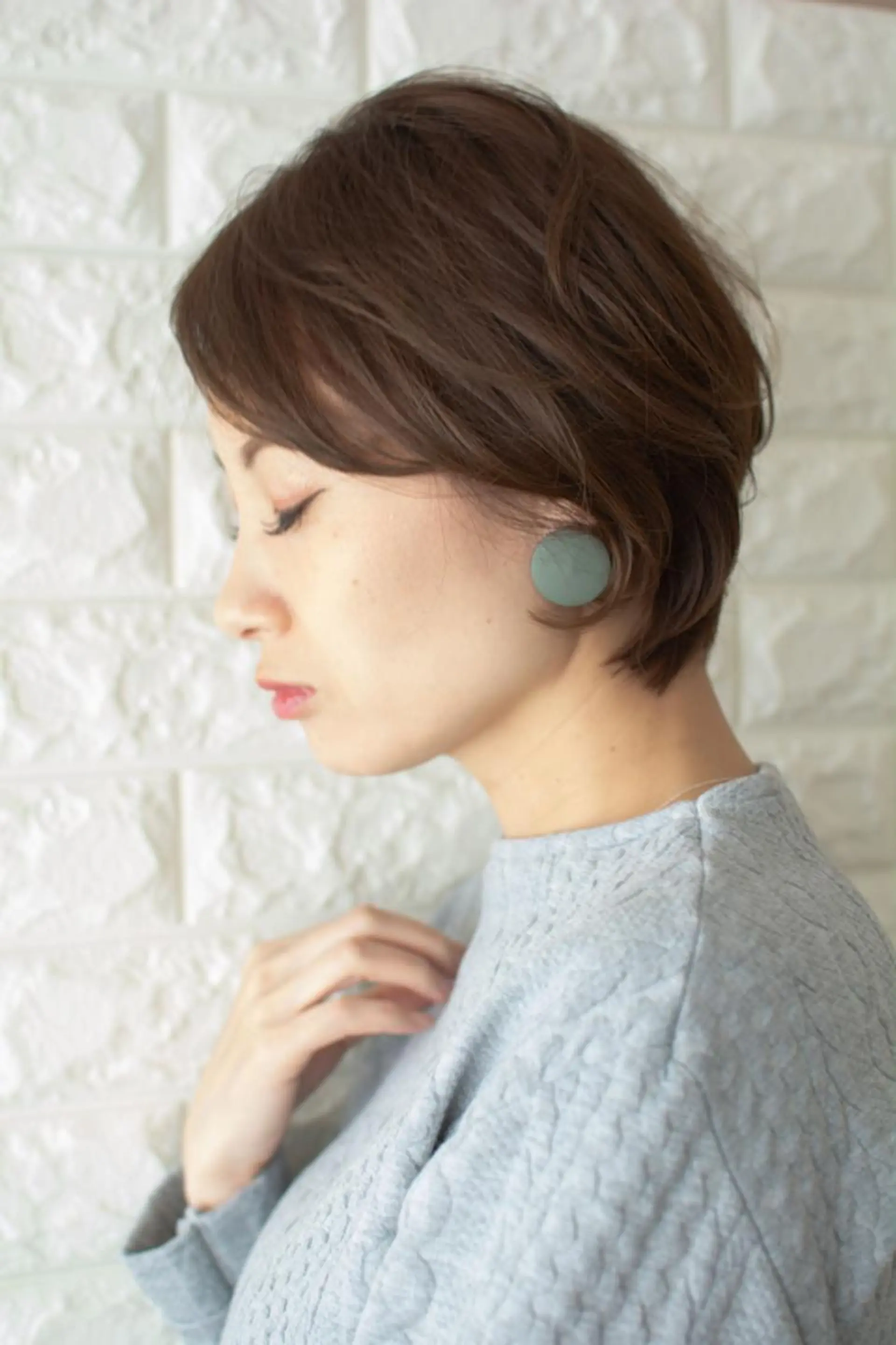 ショート カラー ショートボブ ベージュカラー ブルーカラー ブルージュ グレージュ カット ヘアカラー トリートメント 斉藤 正敏のその他イメージ