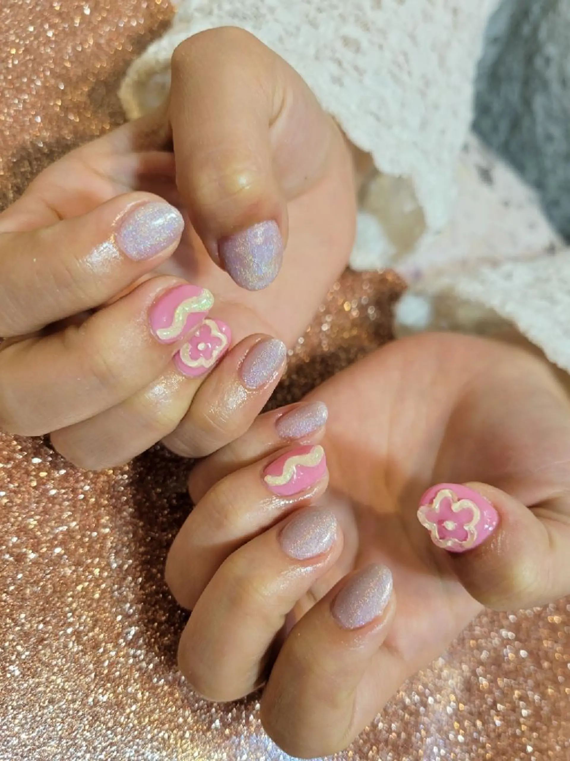 ネイル 💜bora .のネイルデザイン