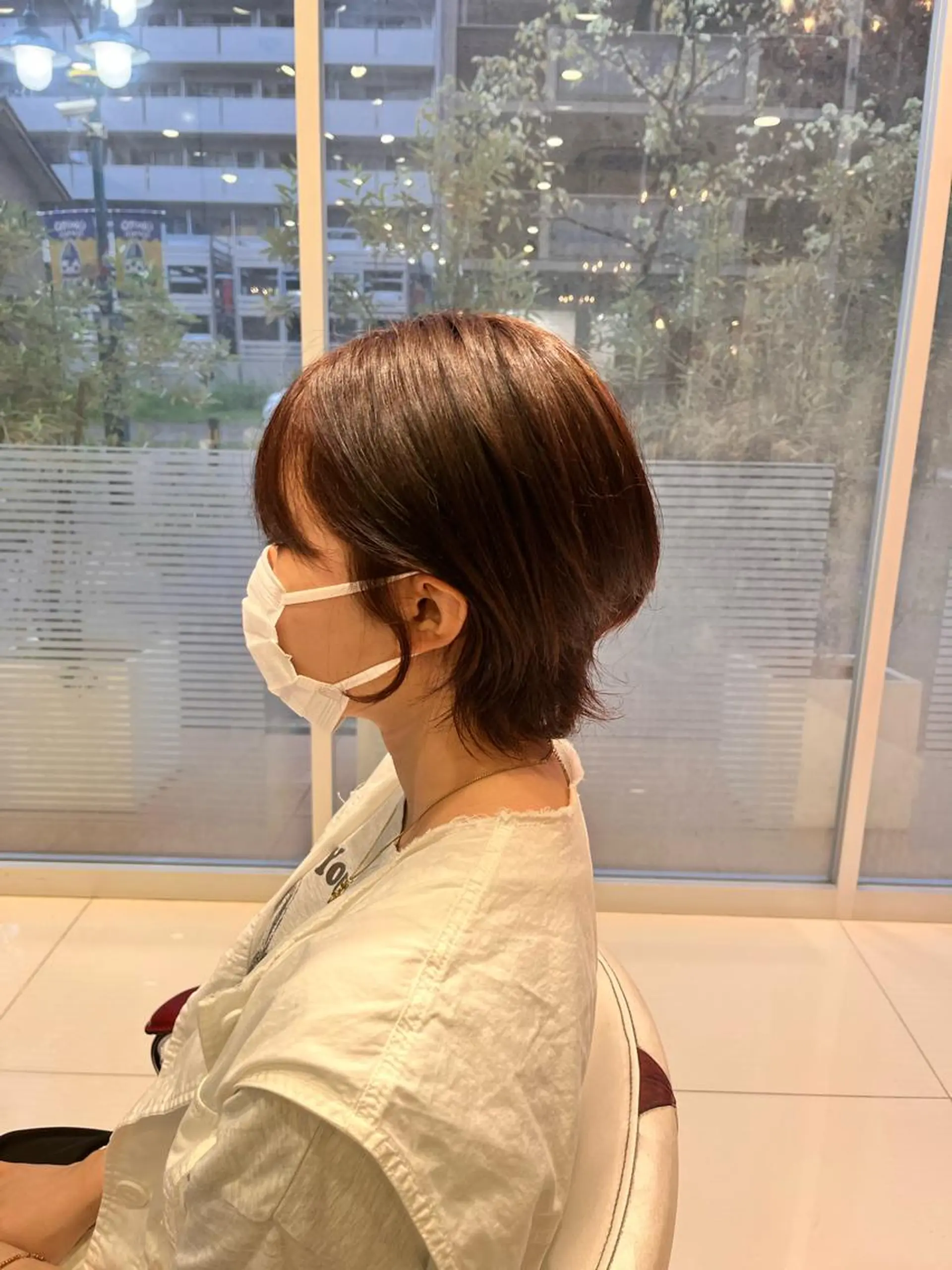 ショート カラー 縮毛/髪質改善 上野颯太のヘアスタイル