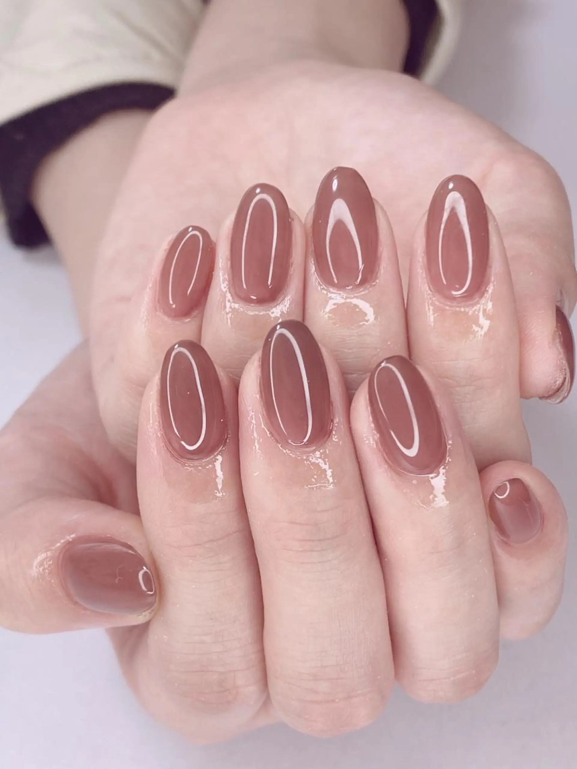 ネイル アニマル柄 アートネイル オーロラネイル 桜ネイル クリアネイル Ｎail Ｓalon ertiのネイルデザイン