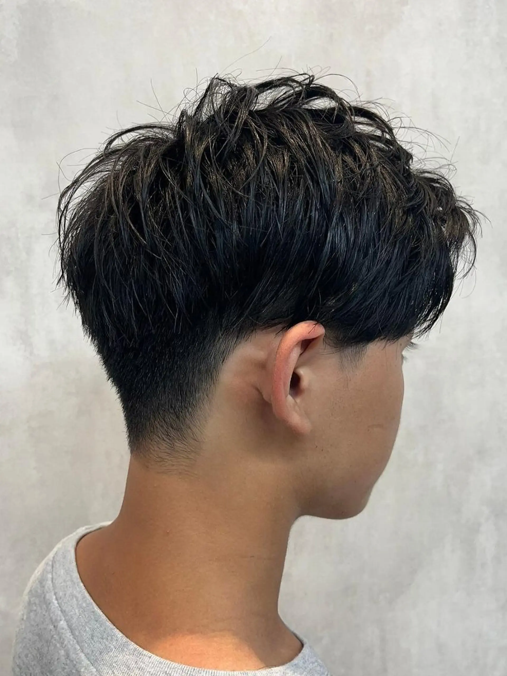 ショート メンズ ツーブロック カット インフィニィトネオ 澤田のヘアスタイル