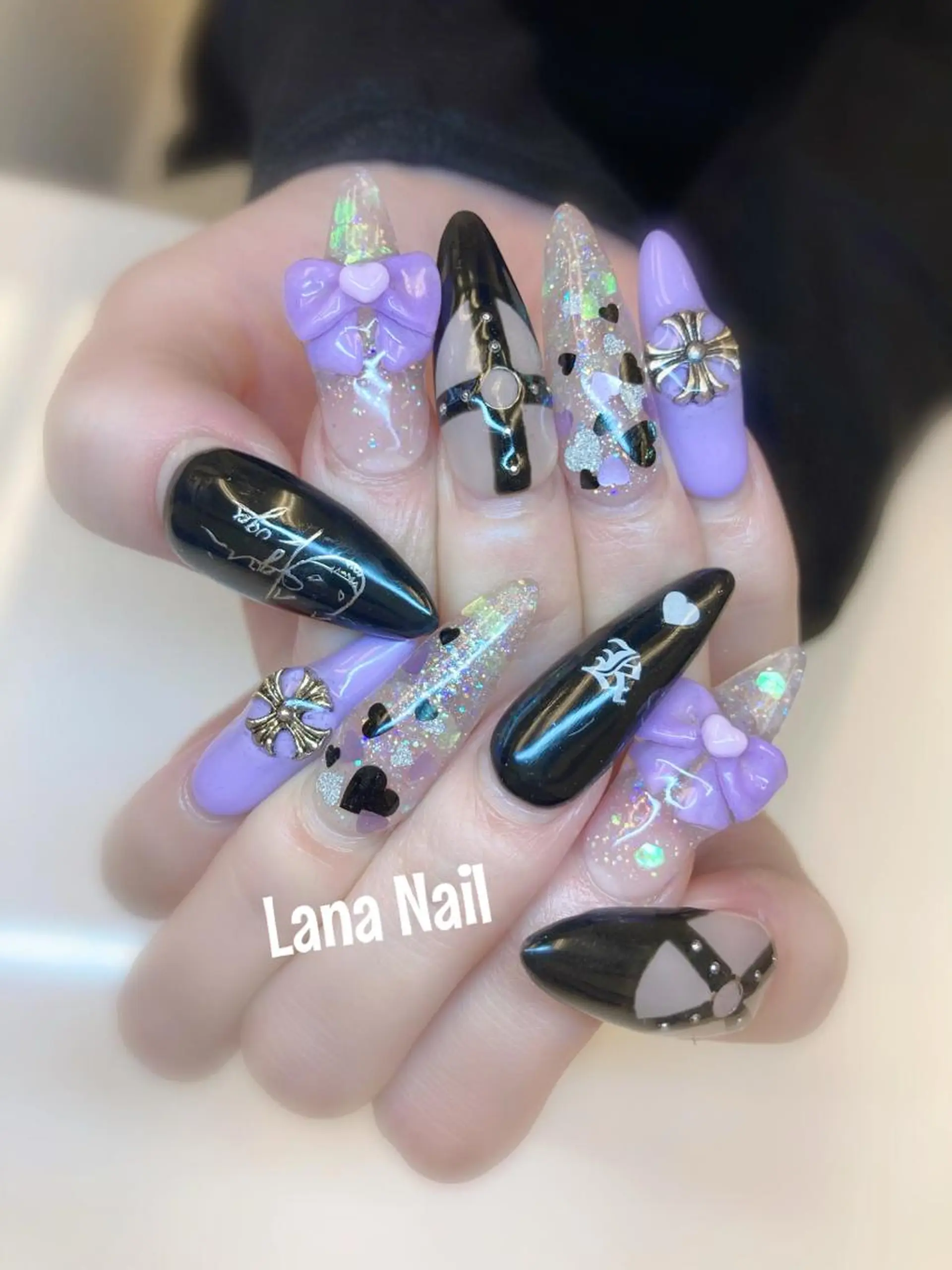 ネイル スカルプネイル Lana Nailのネイルデザイン