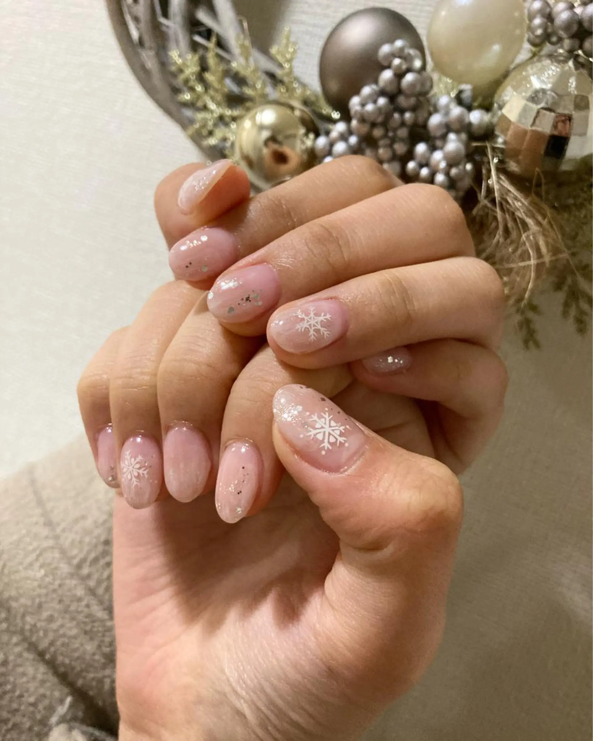 ネイル 冬ネイル クリスマス Ｍ`s プライベートサロンのエステ・リラクイメージ