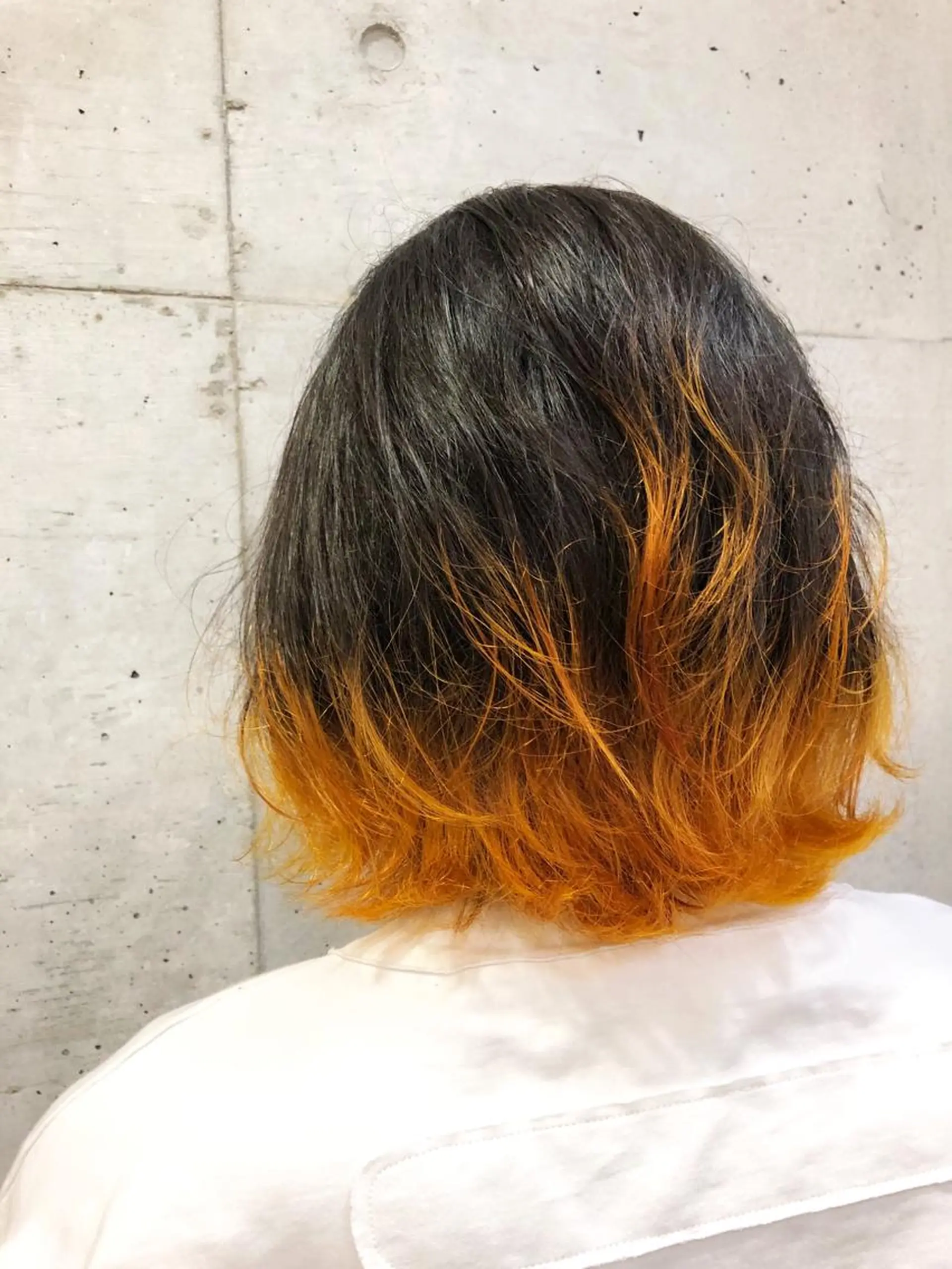 ミディアム カラー 大栗 佑也  髪質改善のヘアスタイル