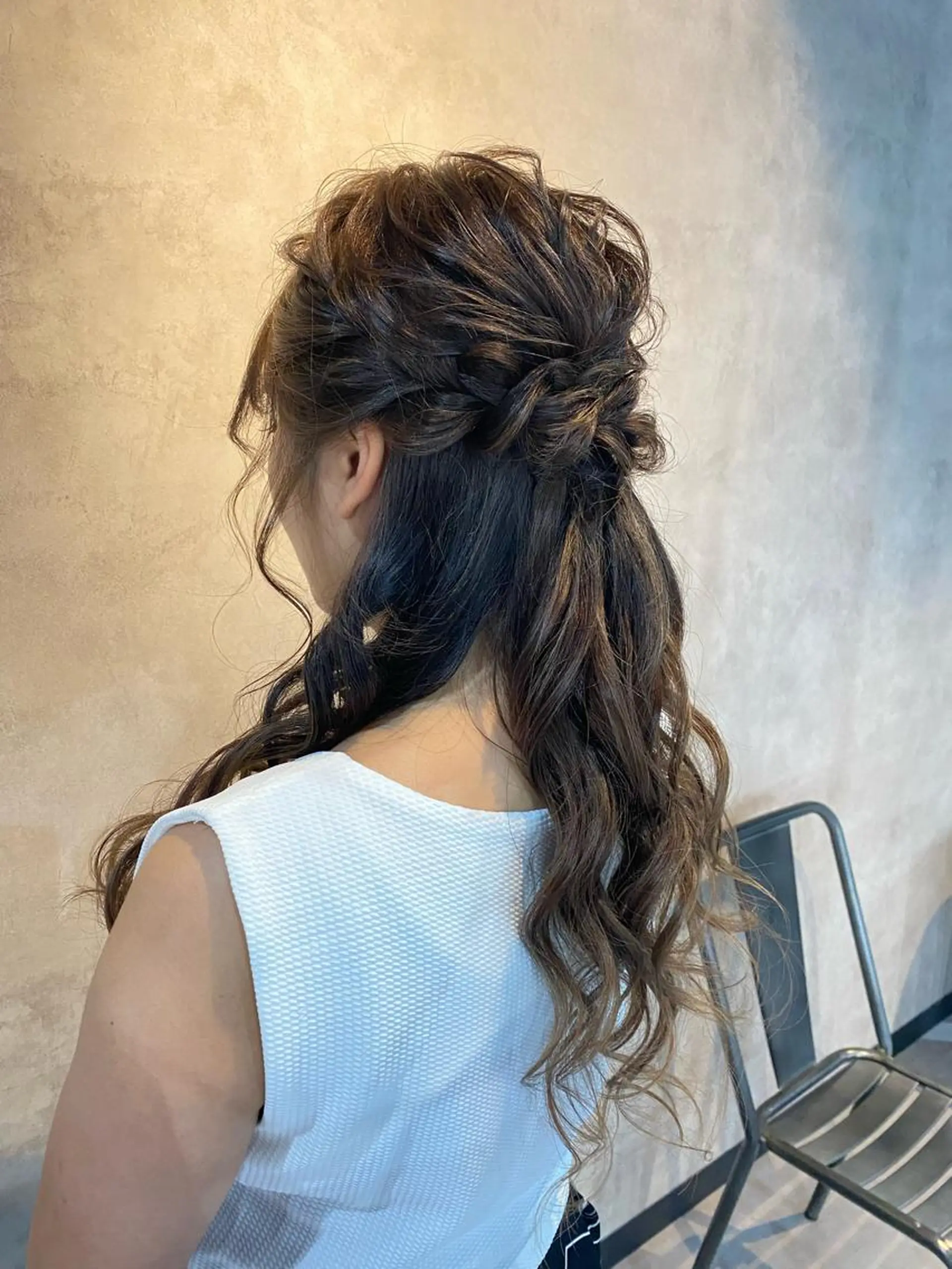 ヘアアレンジ 大天使 まいめろのヘアスタイル