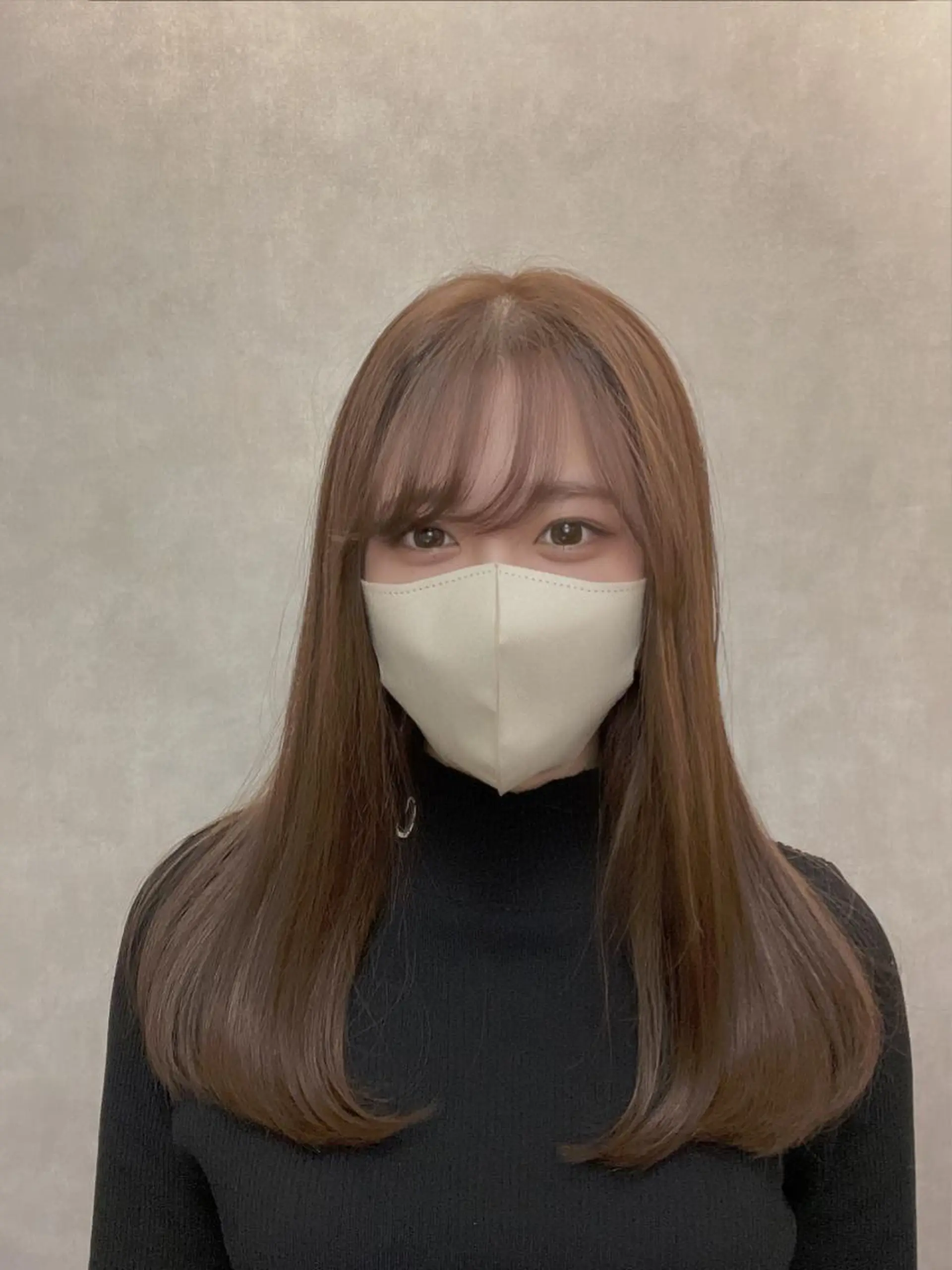 ロング カラー 縮毛矯正 トリートメント ［パサつき改善］＊ 髪質改善ケアサロン＊のヘアスタイル