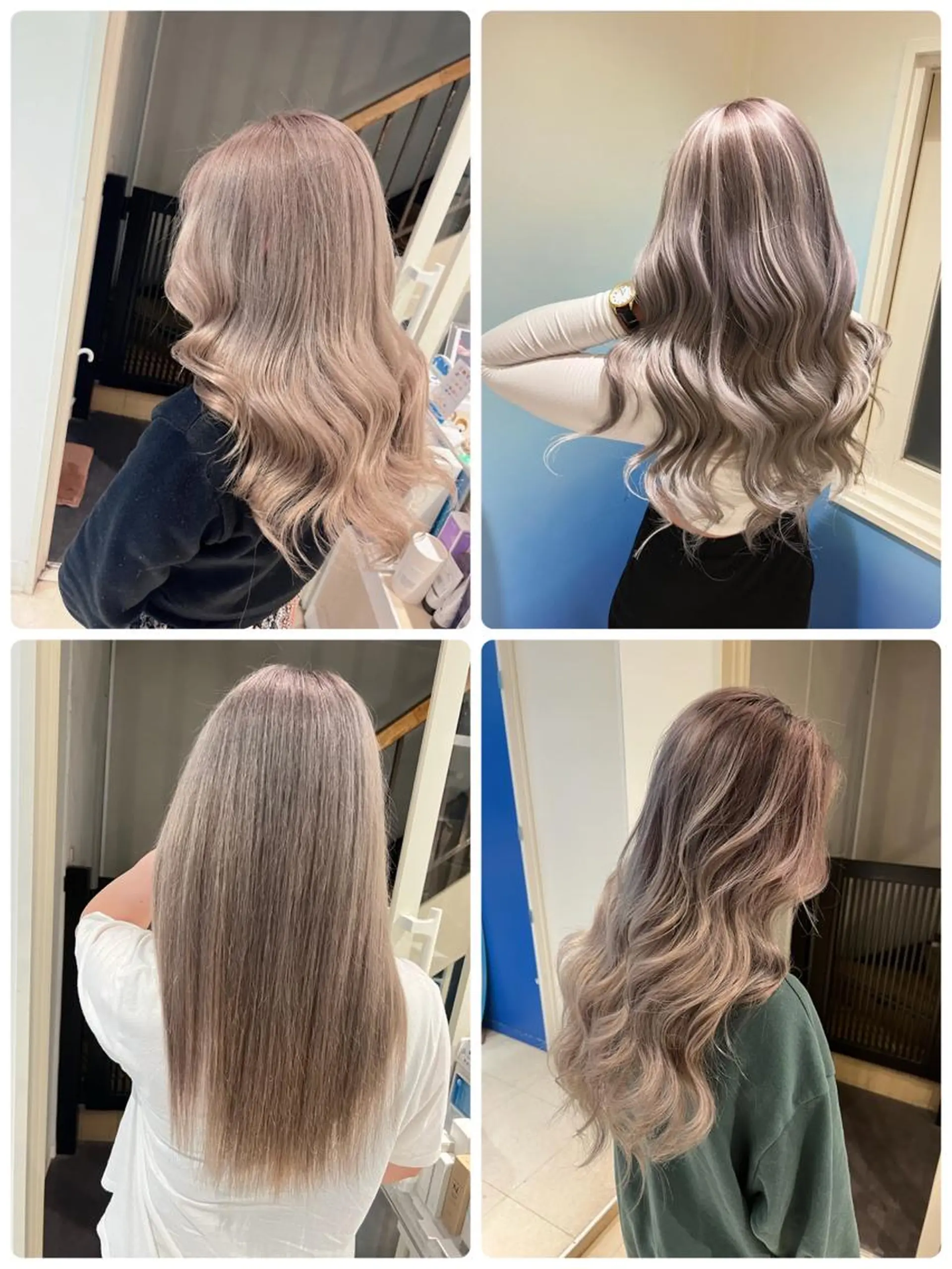 セミロング カラー ブリーチ ハイトーンカラー 🔥ハイトーンカラー ギャルNAOKI🔥のヘアスタイル