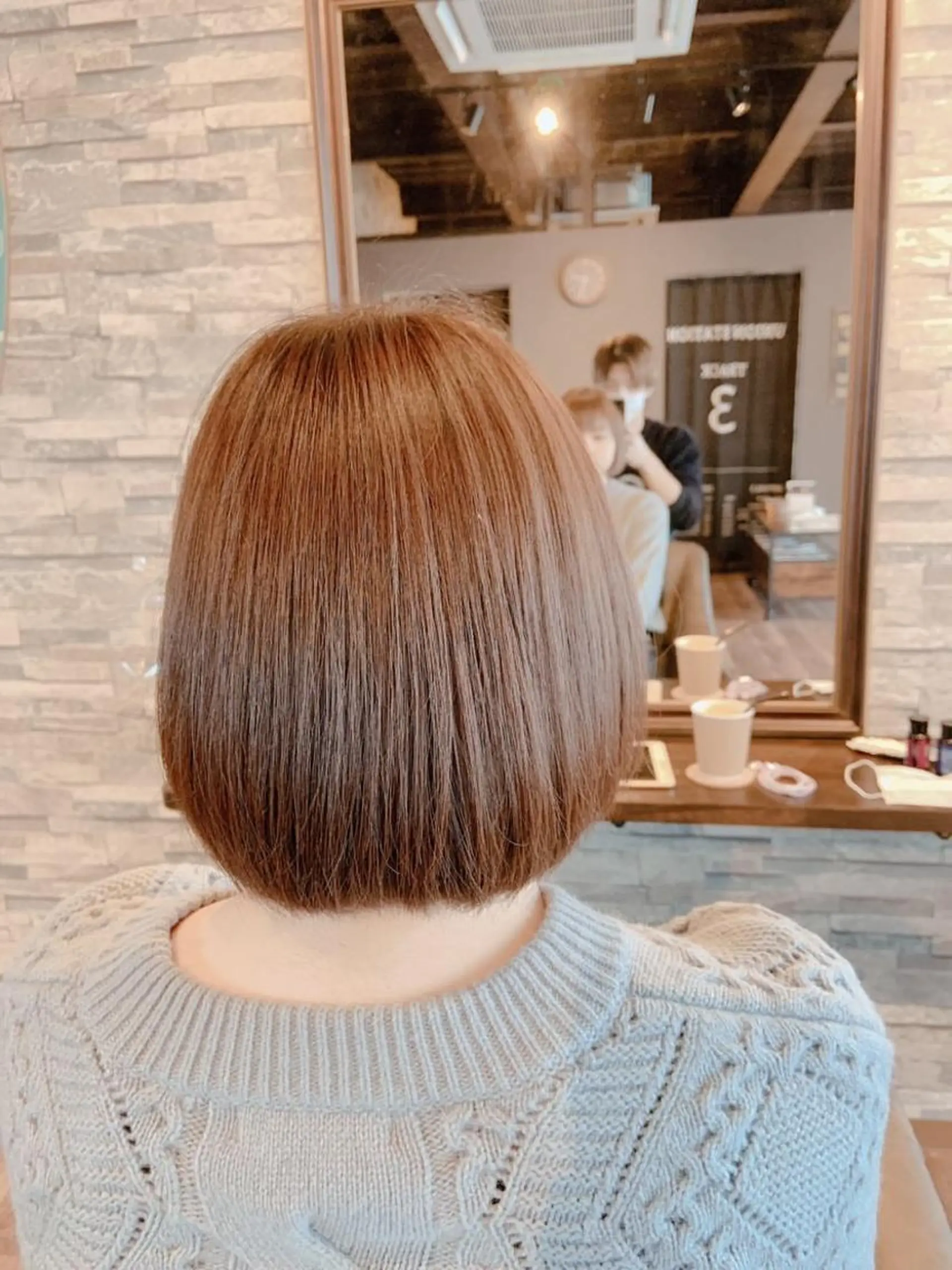 ミディアム カット ヘアカラー トリートメント 藏本 剛史のヘアスタイル