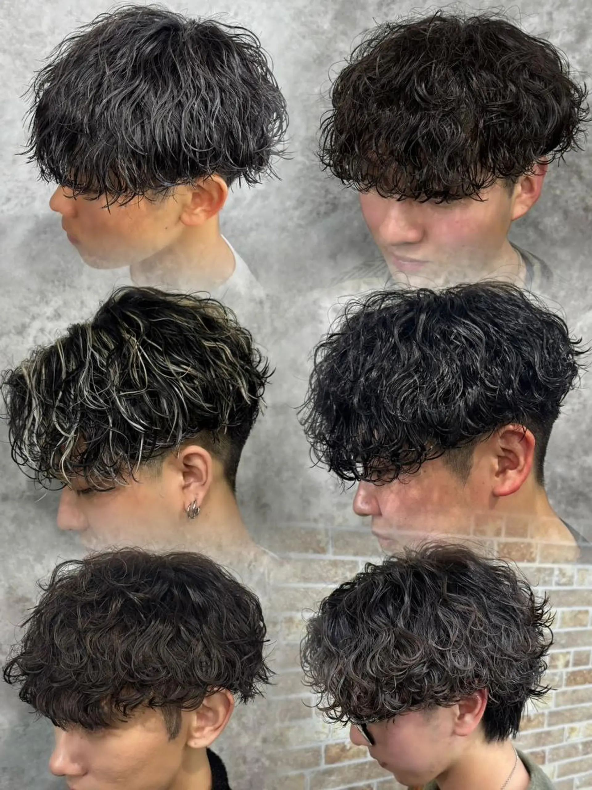 パーマ メンズ メンズカット パーマ特化  清士郎のヘアスタイル