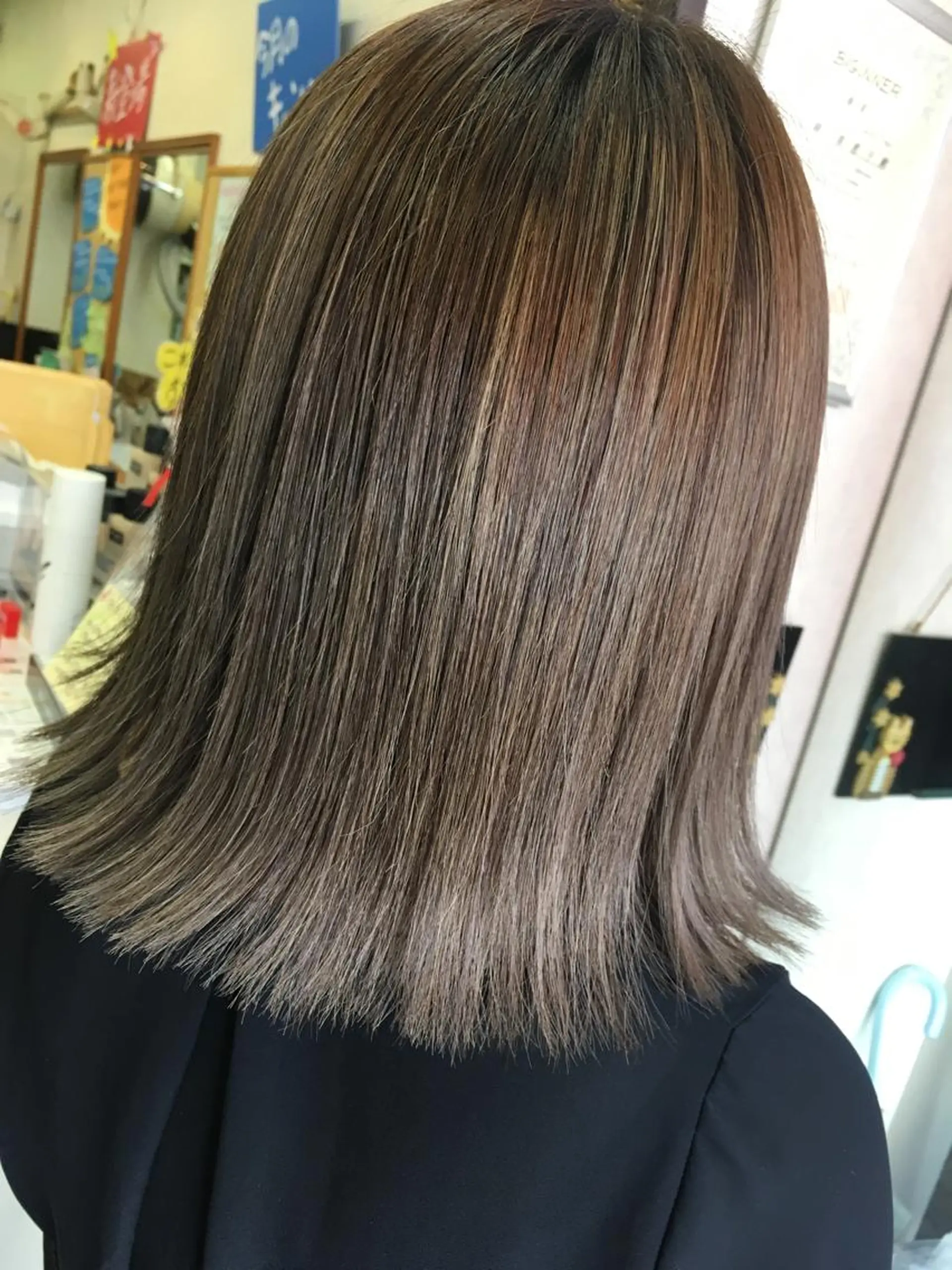 ミディアム YAP！HAIR トコツメアヤノのヘアスタイル