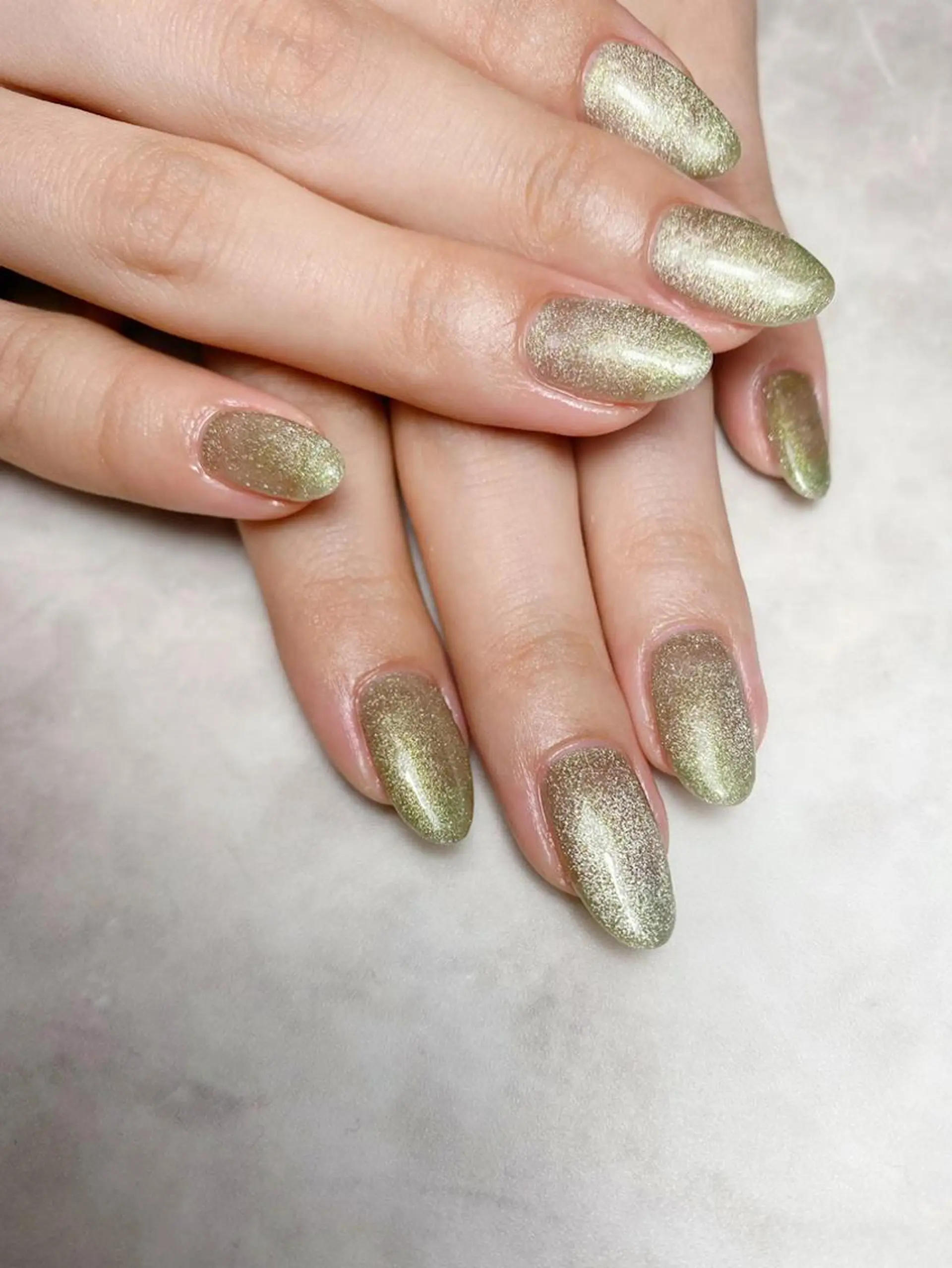 ネイル マグネットネイル ハンドネイル ハンドケア 🌿Charme🌿 MAIのネイルデザイン